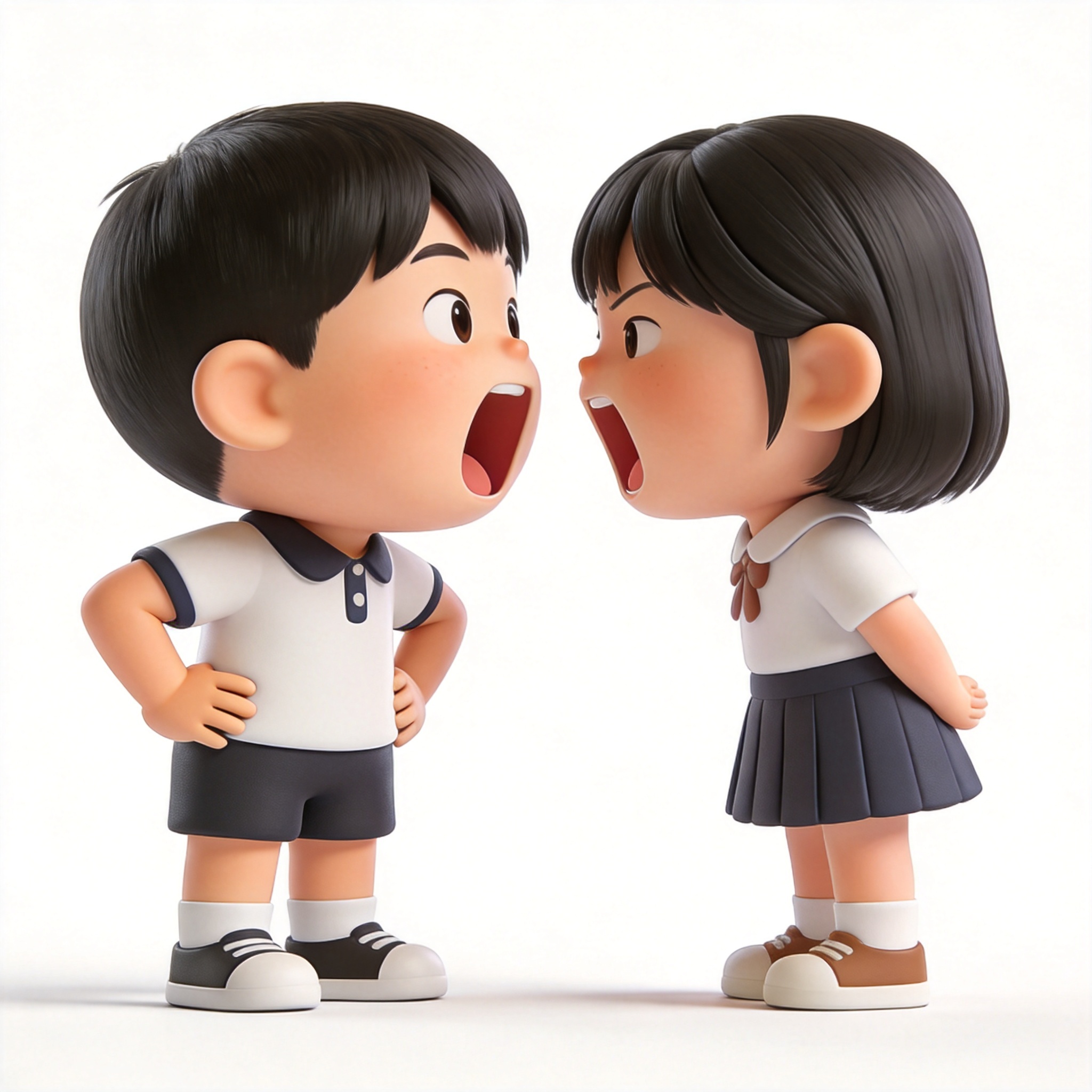 shout at单词图片