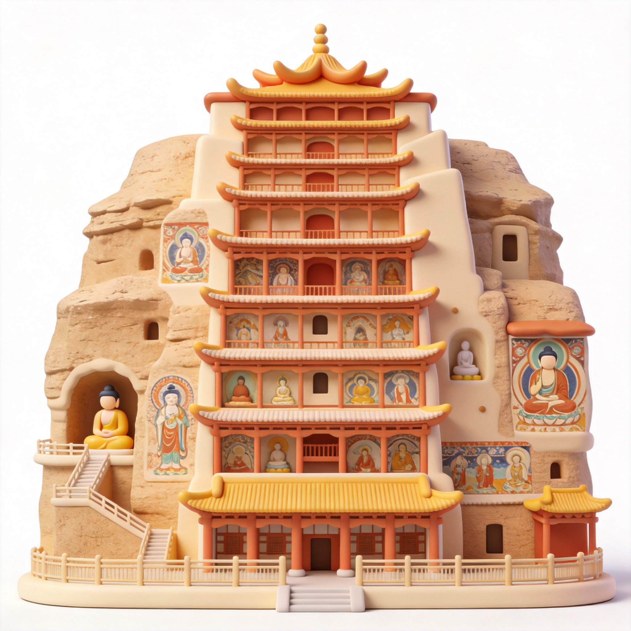 Mogao Caves单词图片