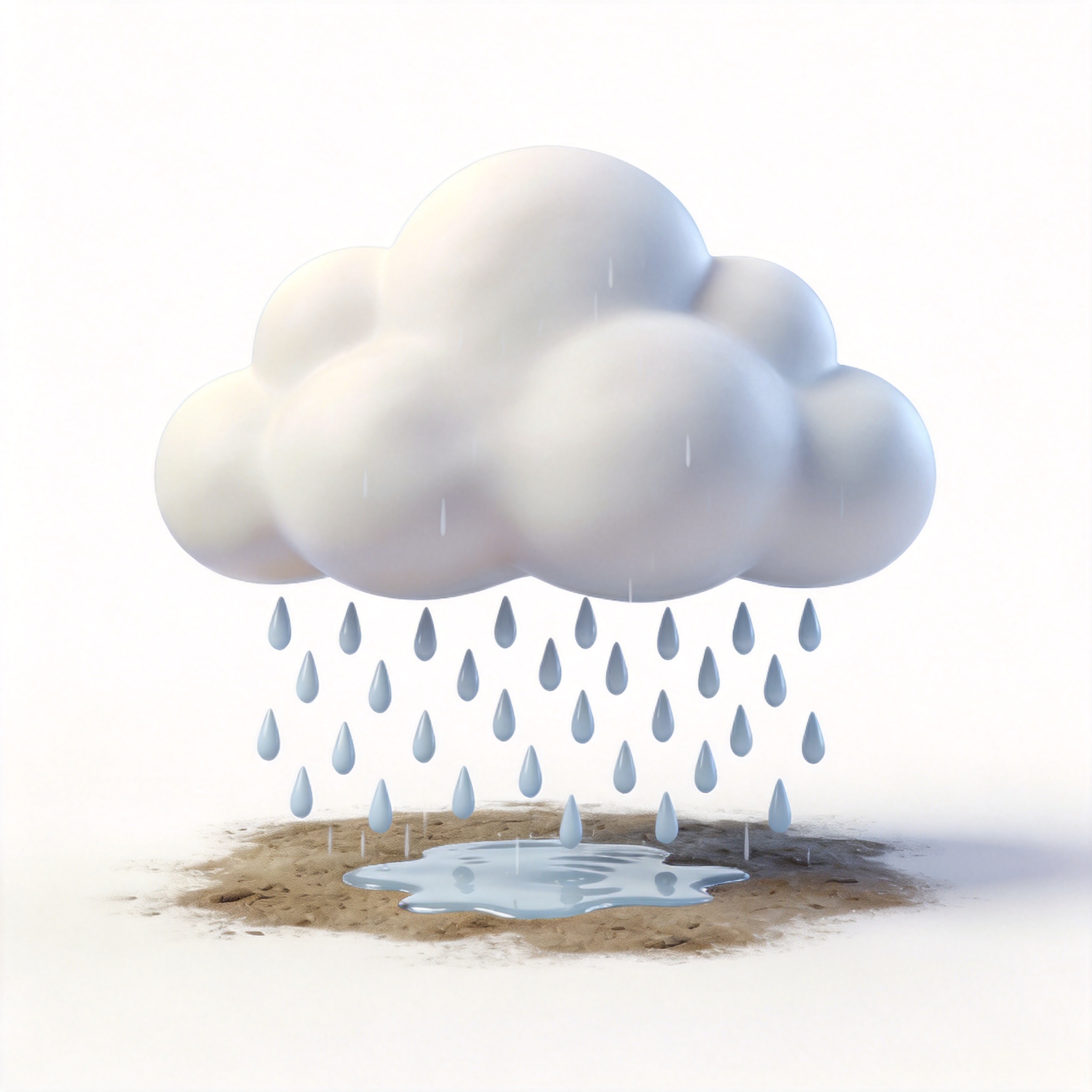 rainfall单词图片