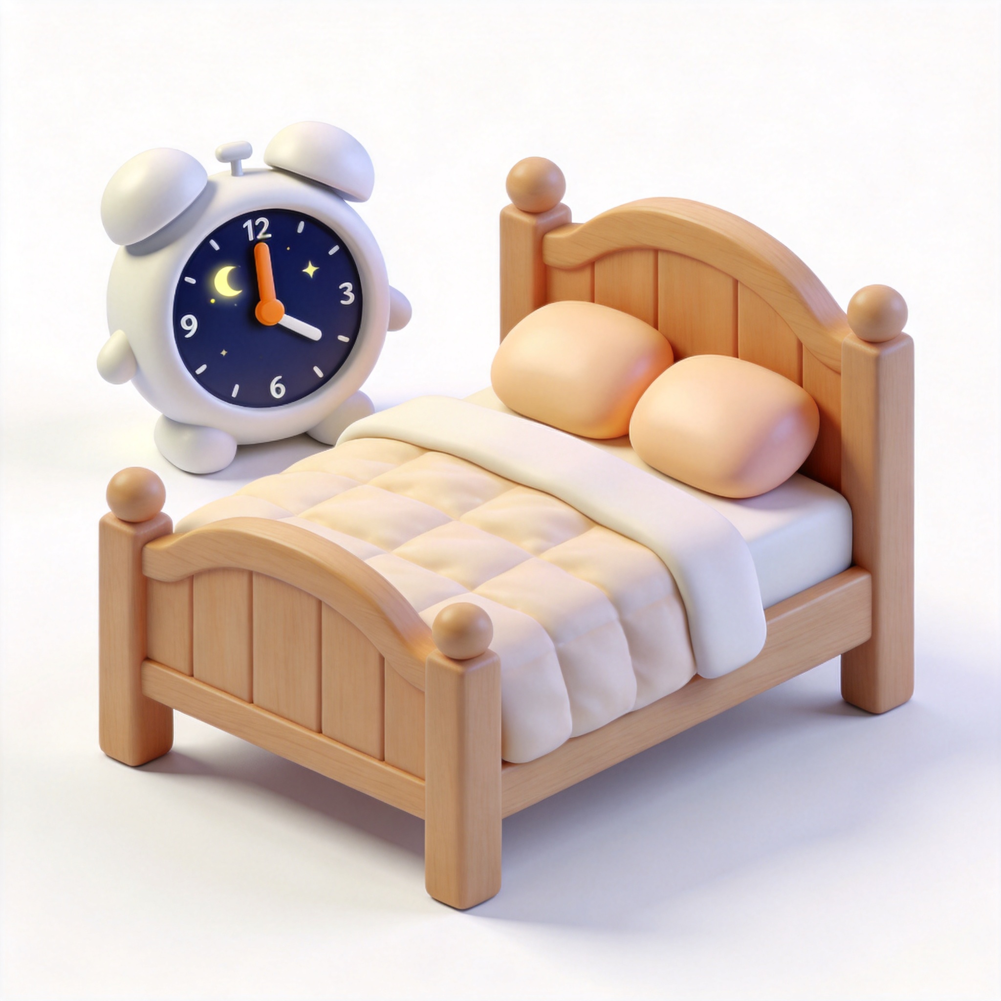 bed time单词图片