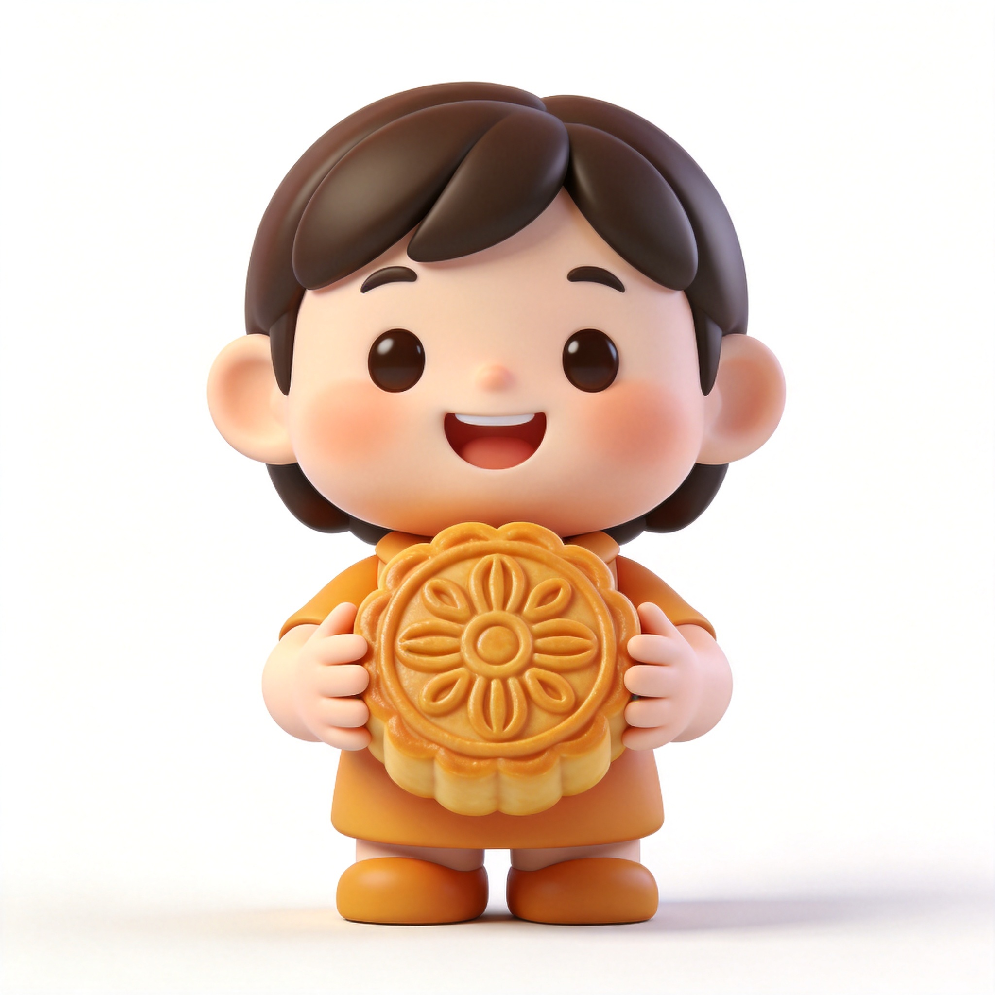 eat mooncakes单词图片