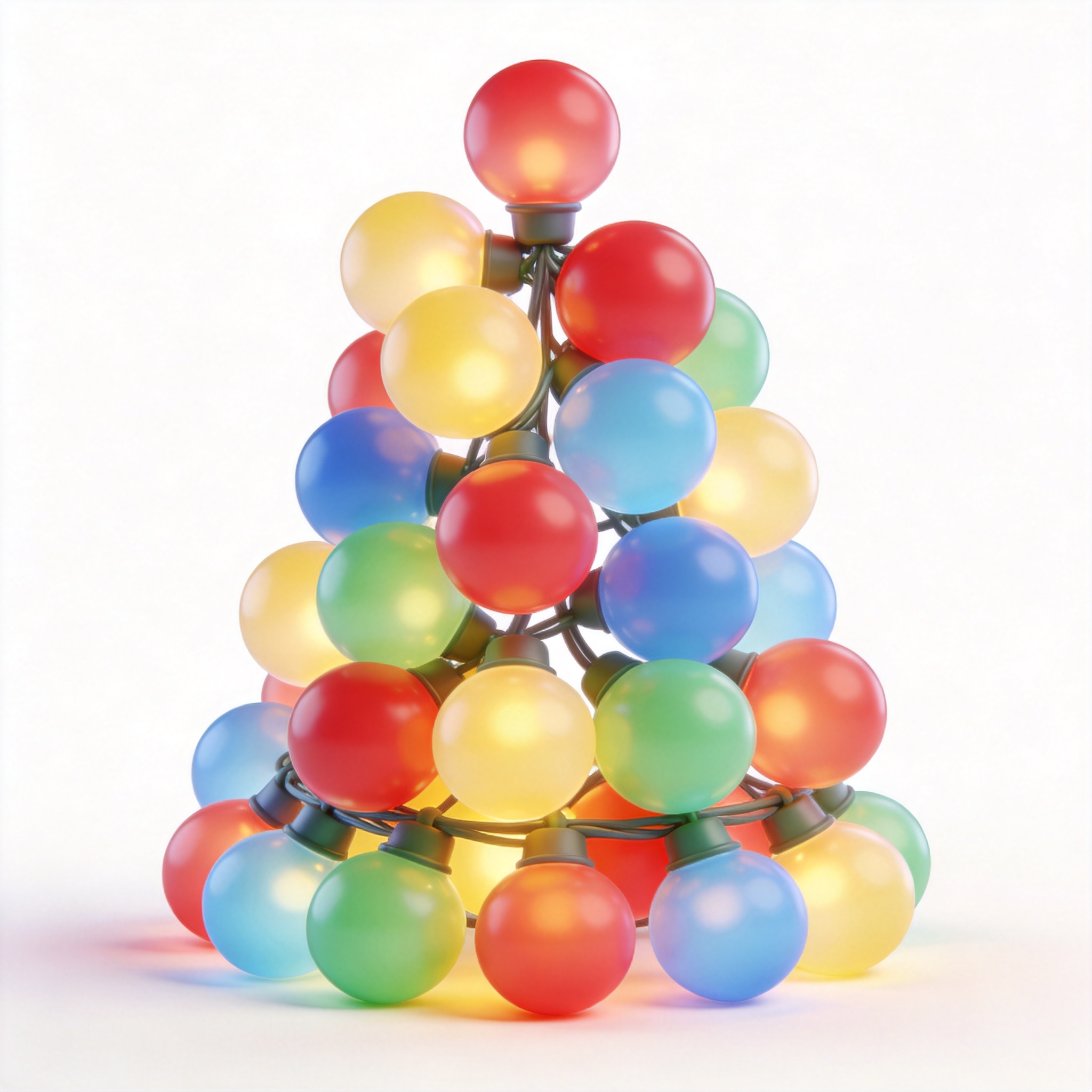 coloured lights单词图片