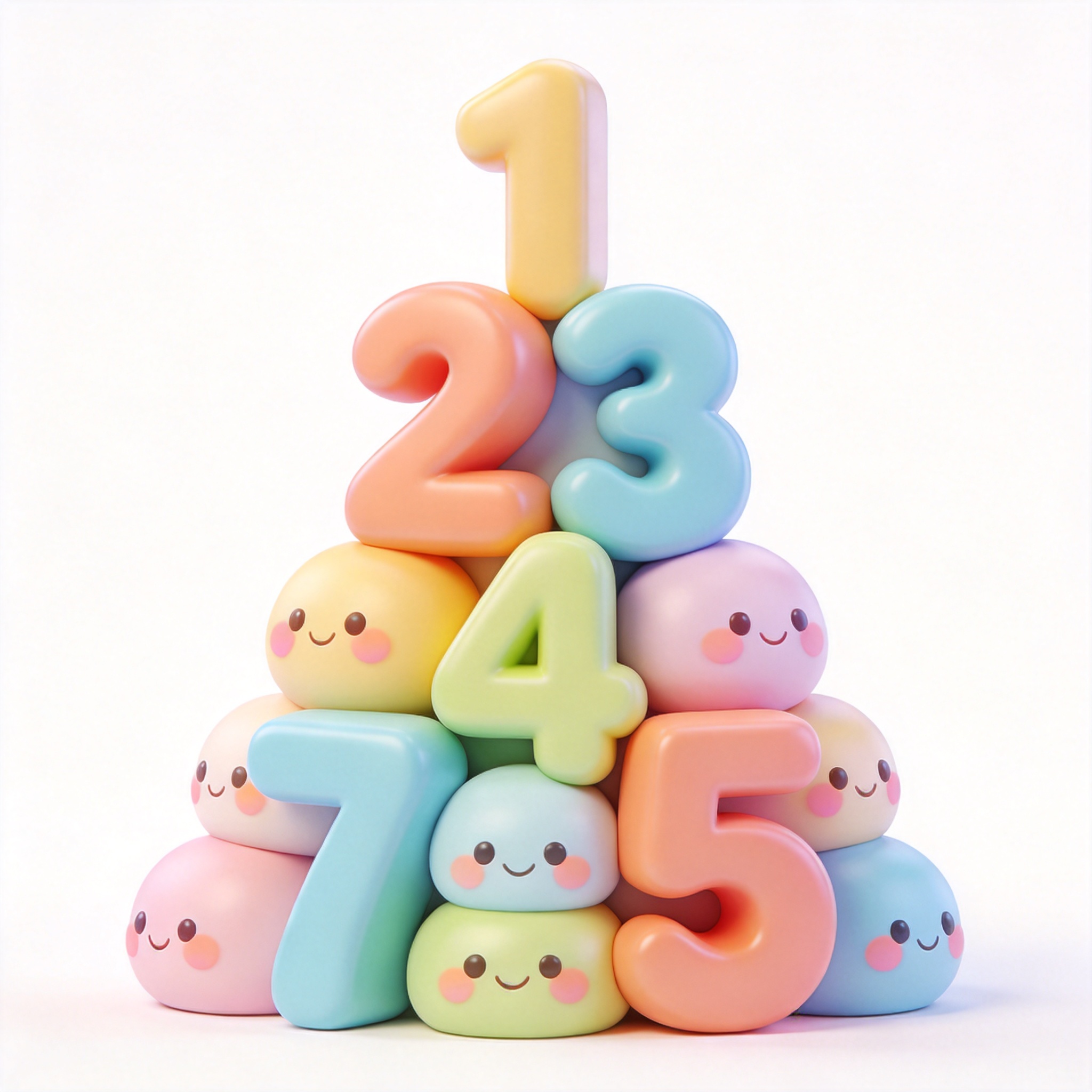 Numbers单词图片