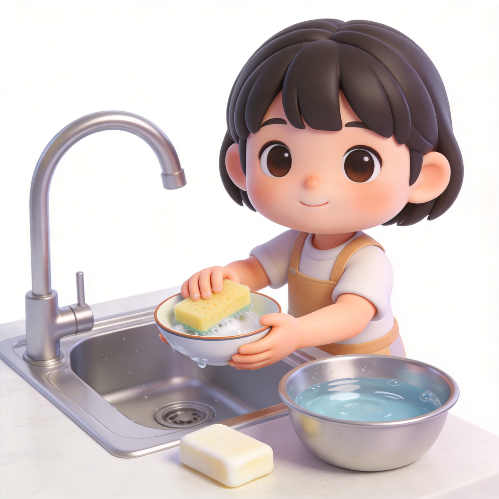 wash the dishes单词图片