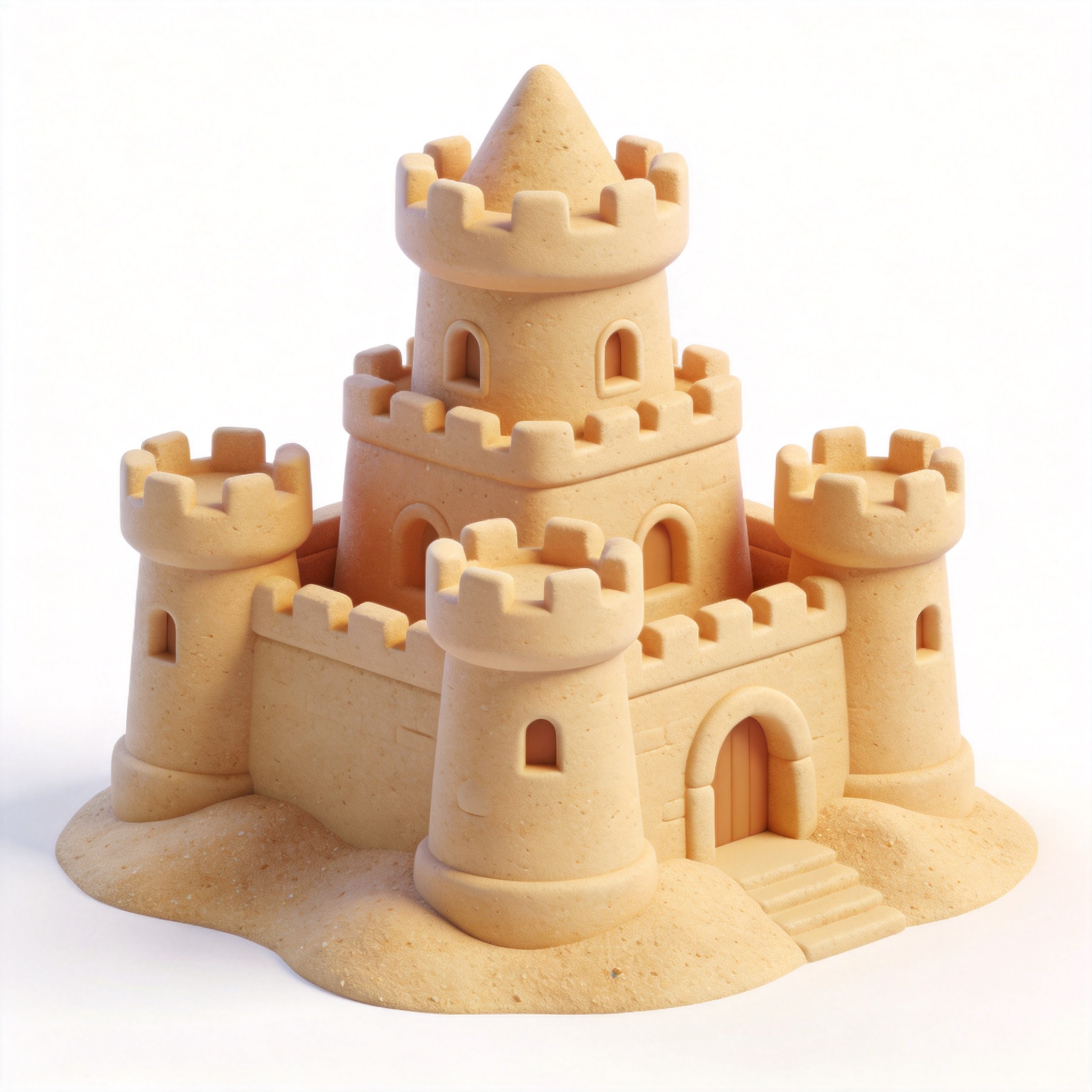 Sandcastle单词图片