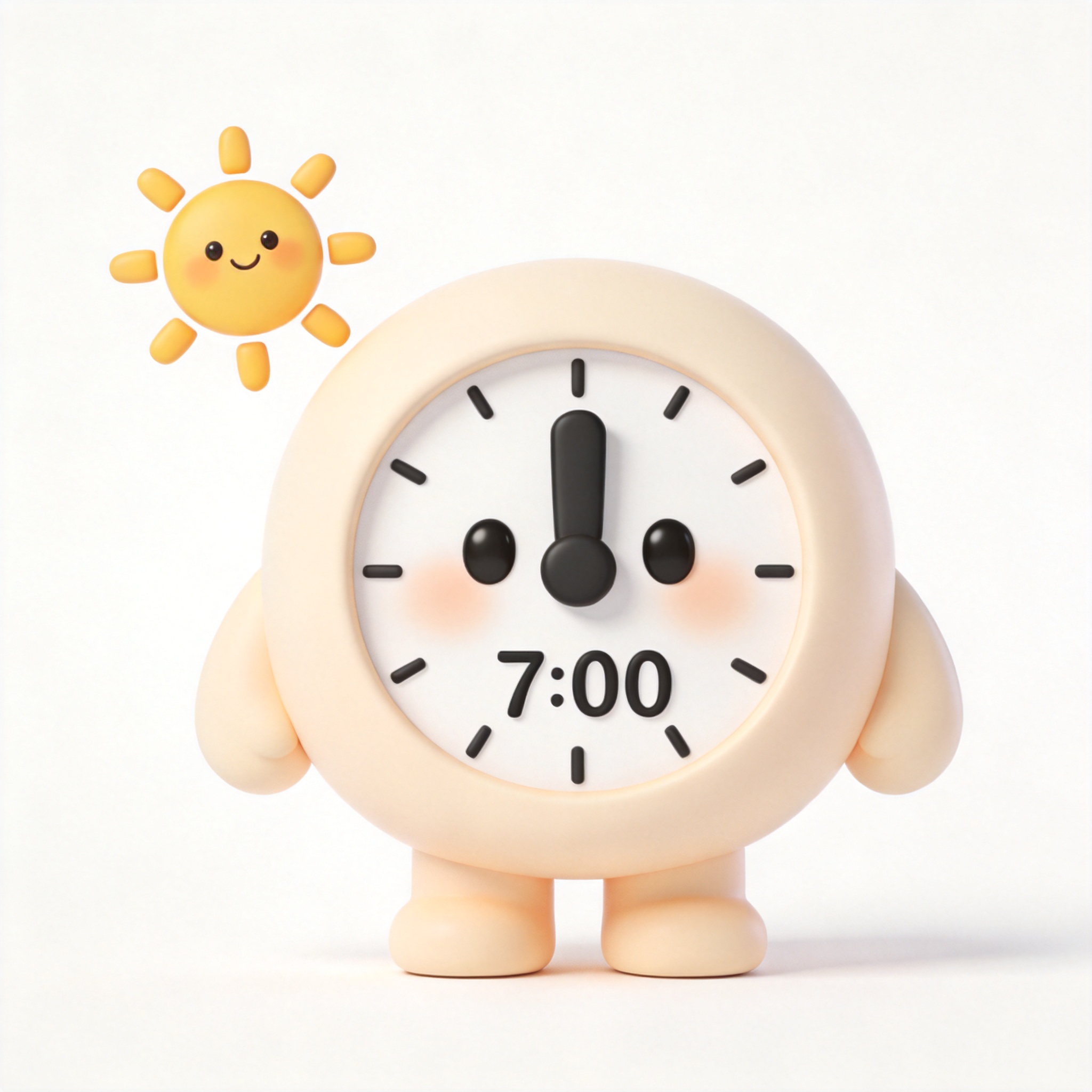 It's 7:00 a.m. in Beijing.单词图片