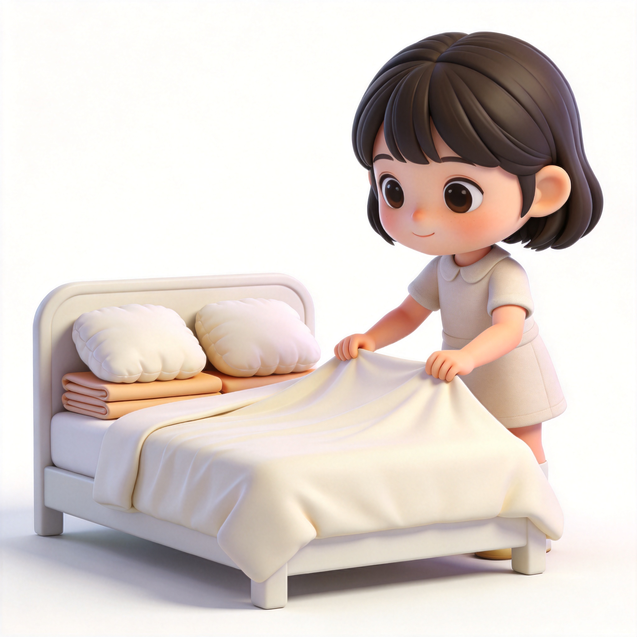 make the bed单词图片