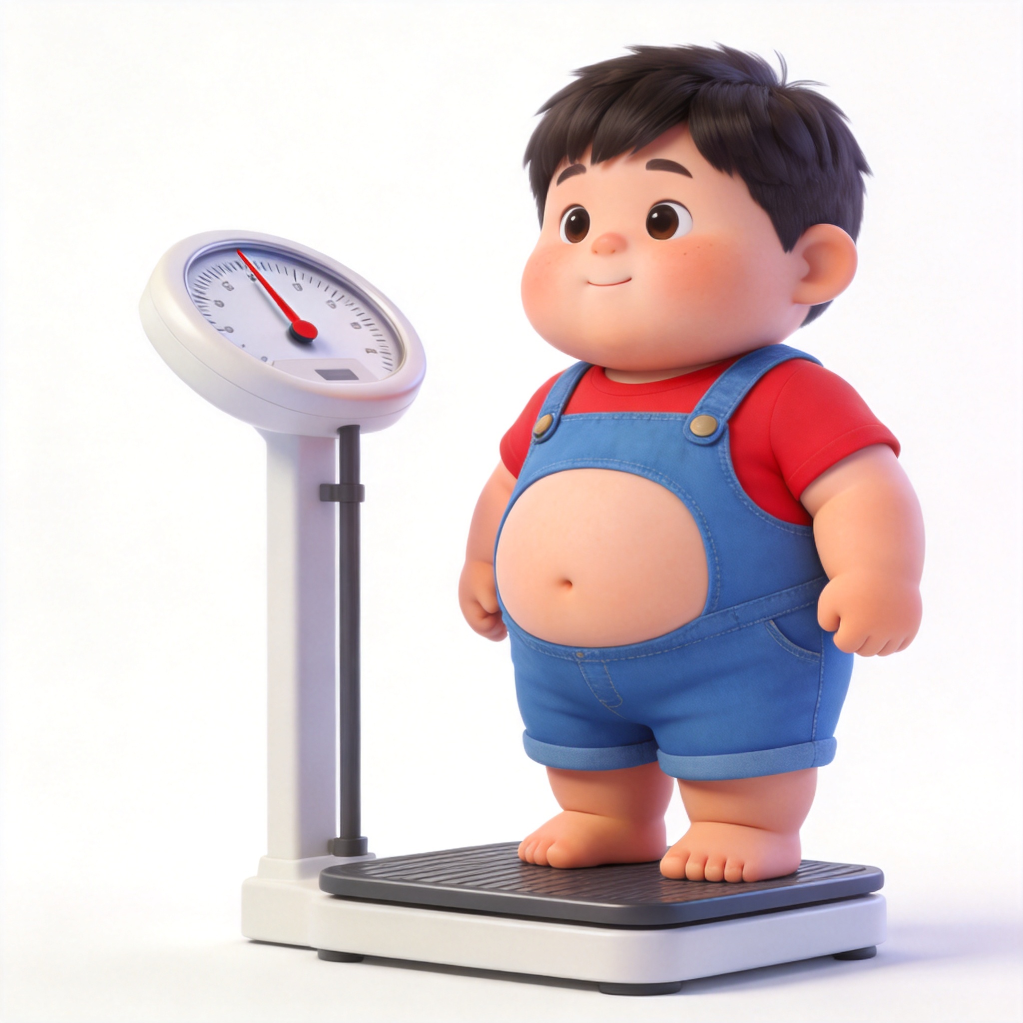 overweight单词图片