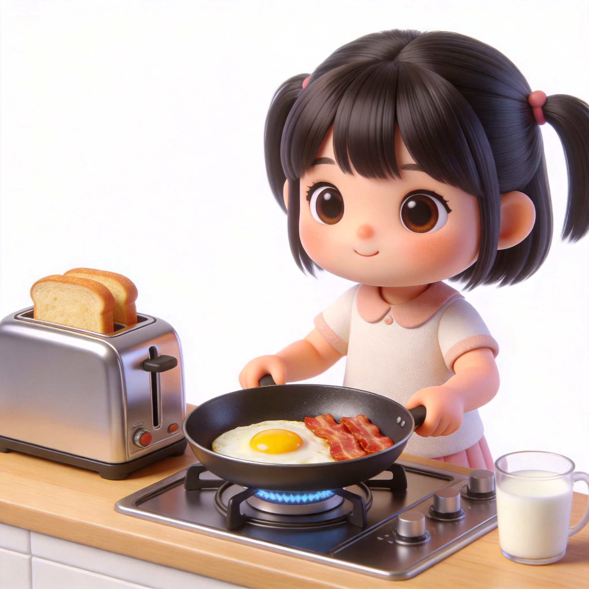 make breakfast单词图片