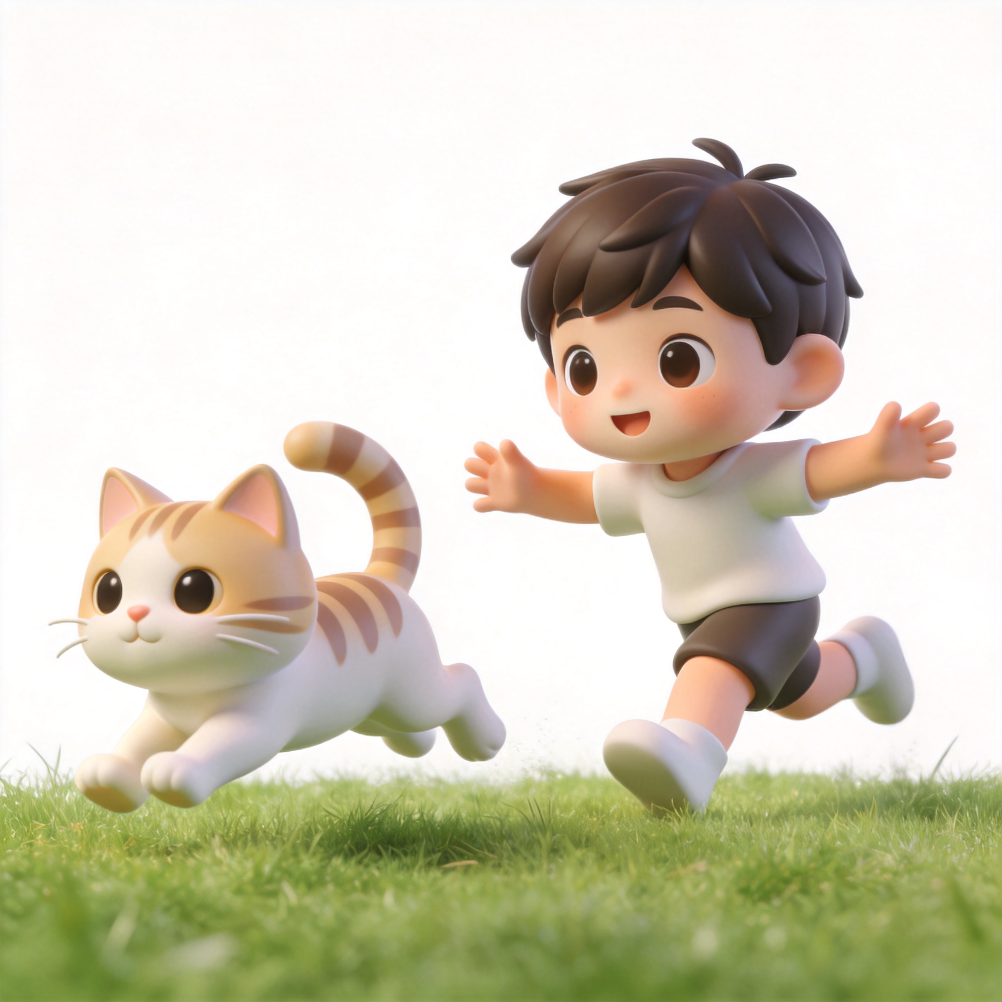 run after单词图片