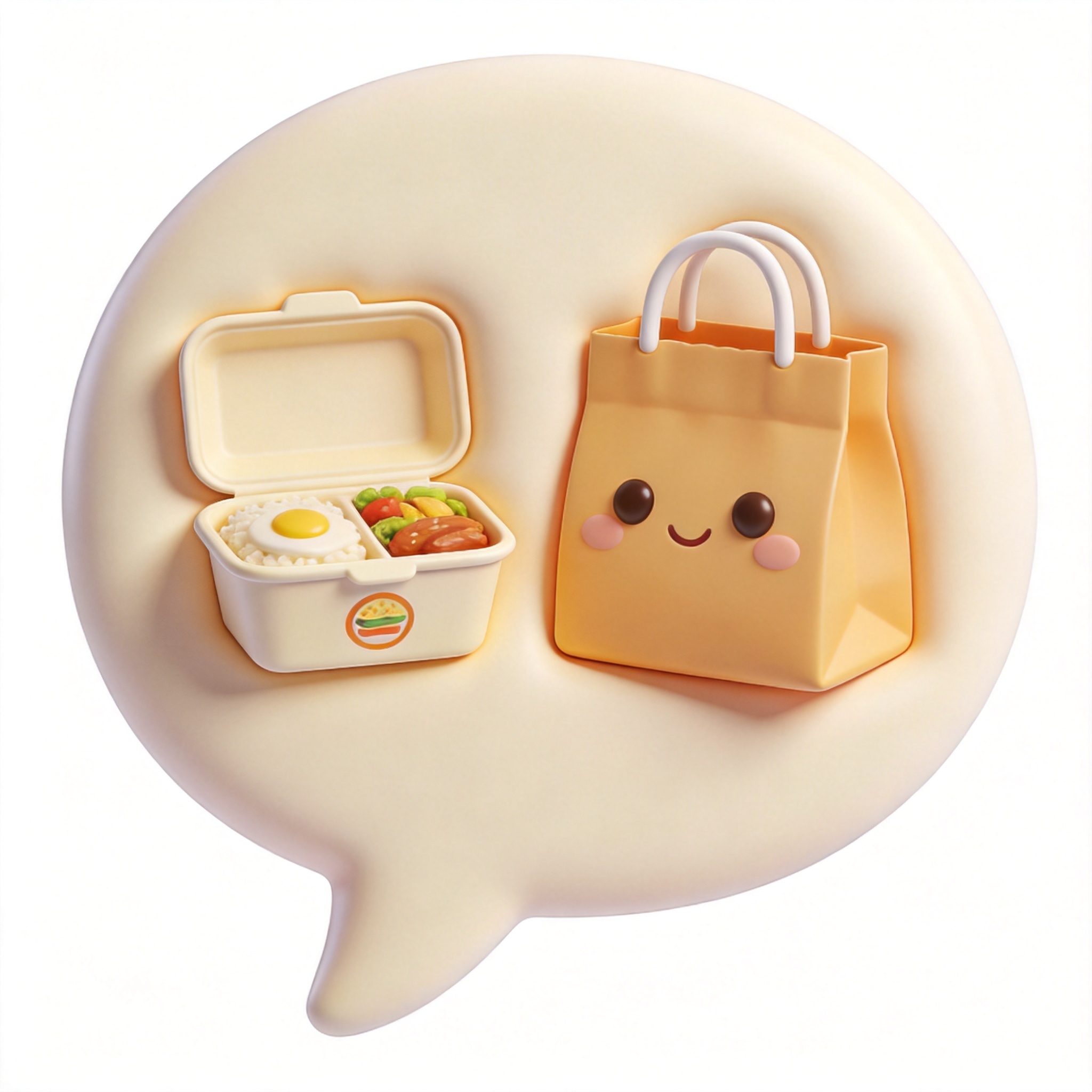 For here or to go?单词图片
