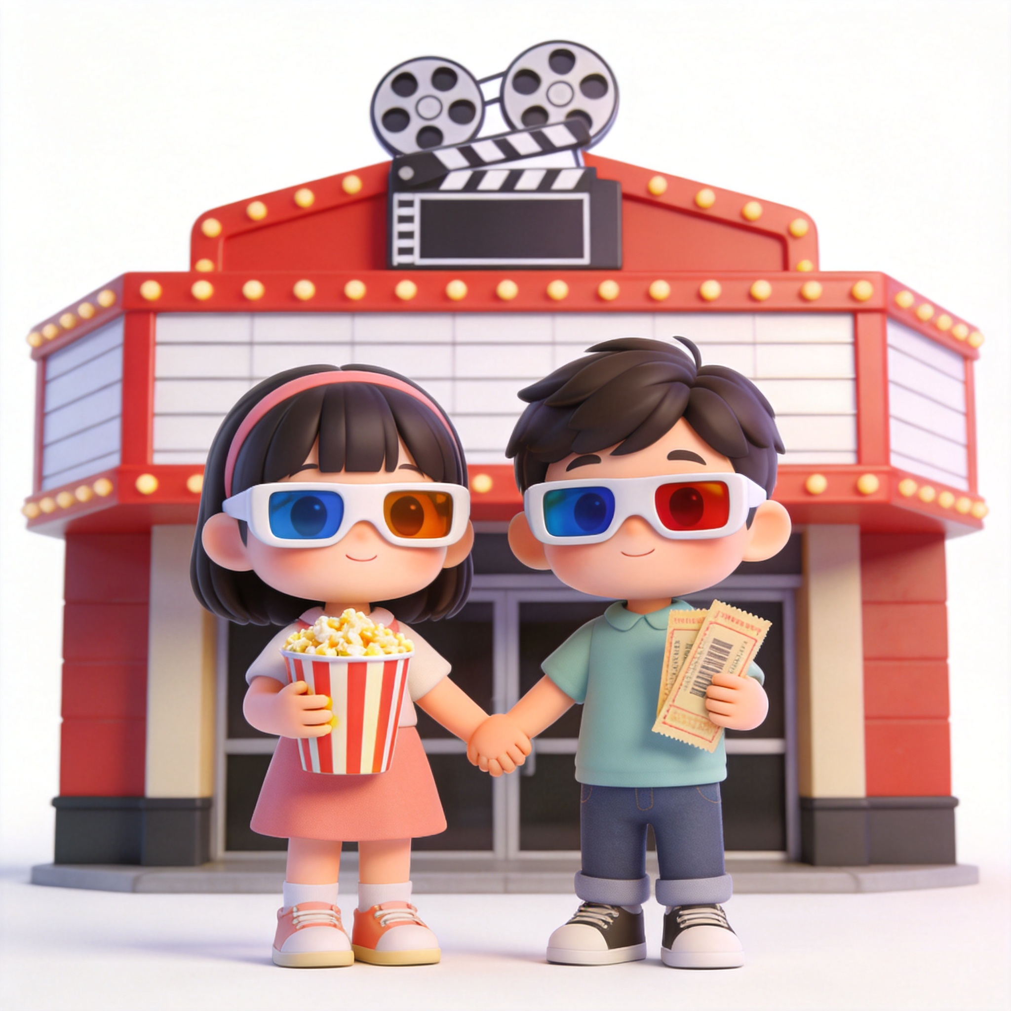 go to a movie单词图片