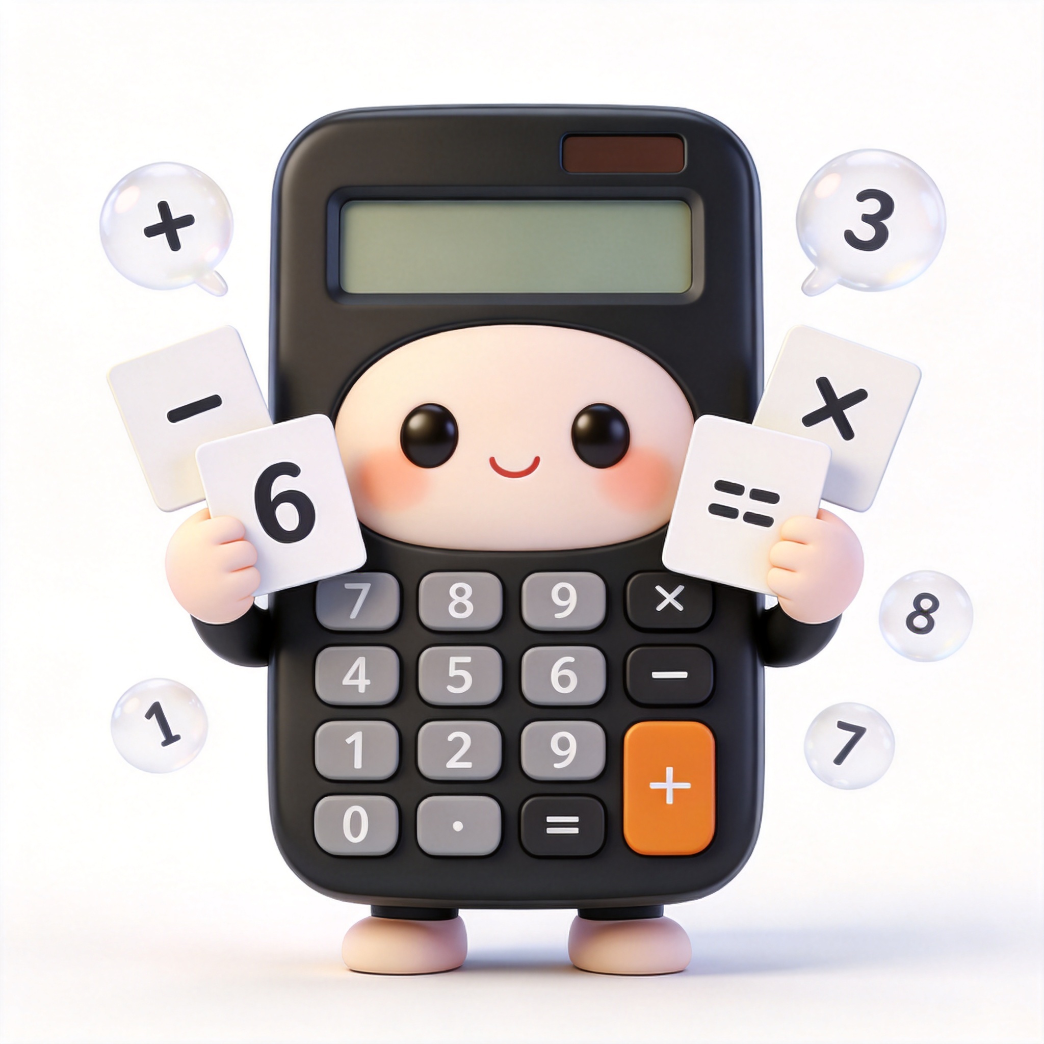 calculate单词图片