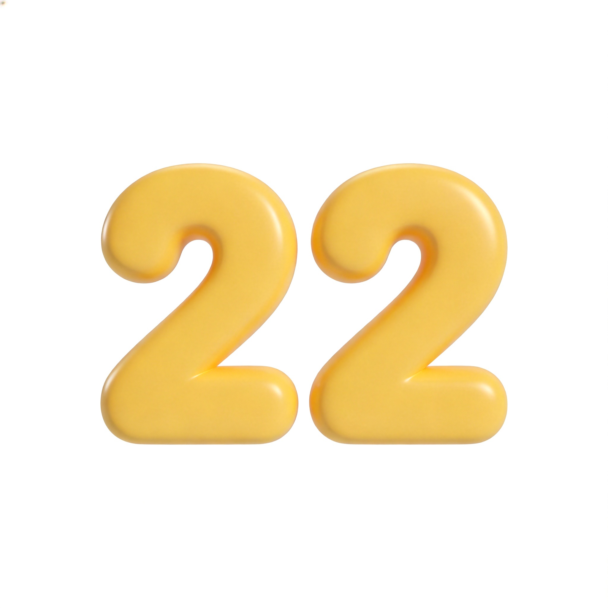 22nd单词图片