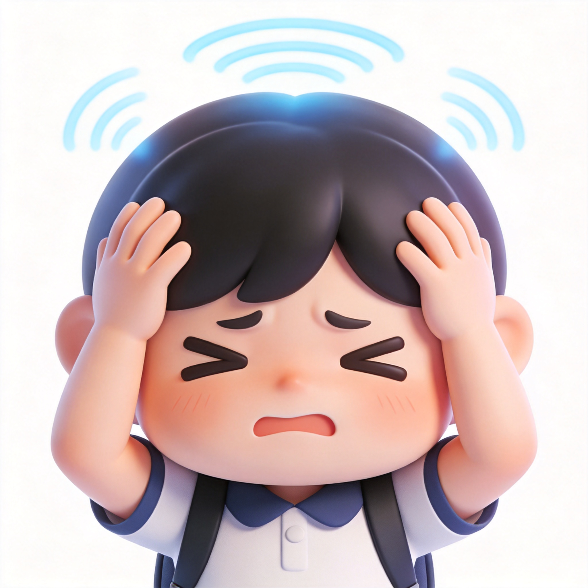 headache单词图片