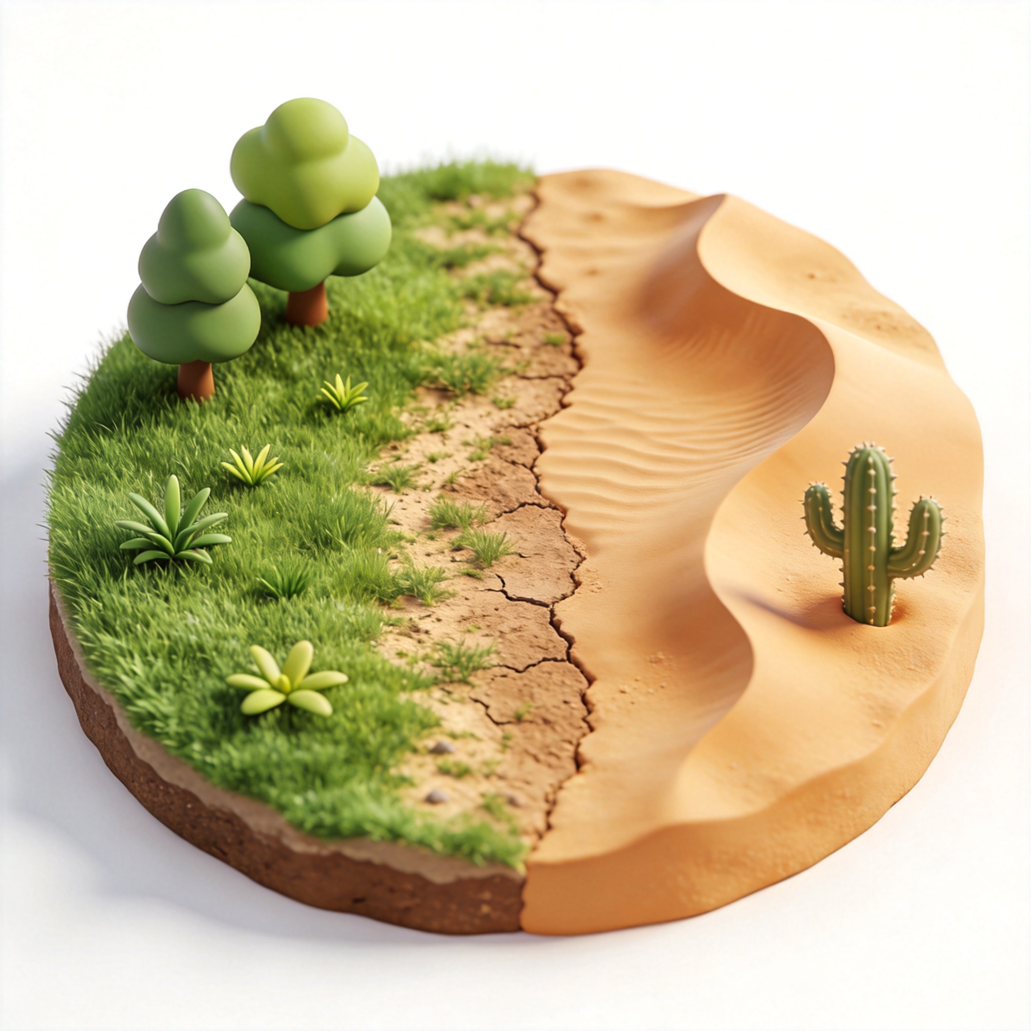 desertification单词图片
