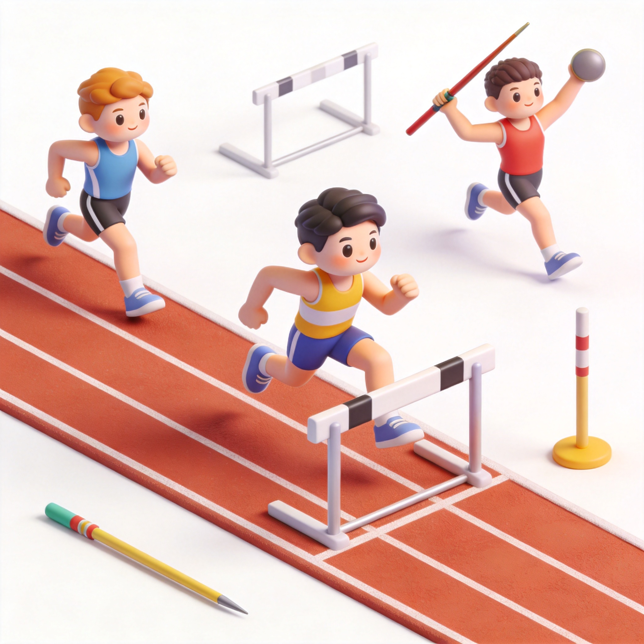 athletics单词图片