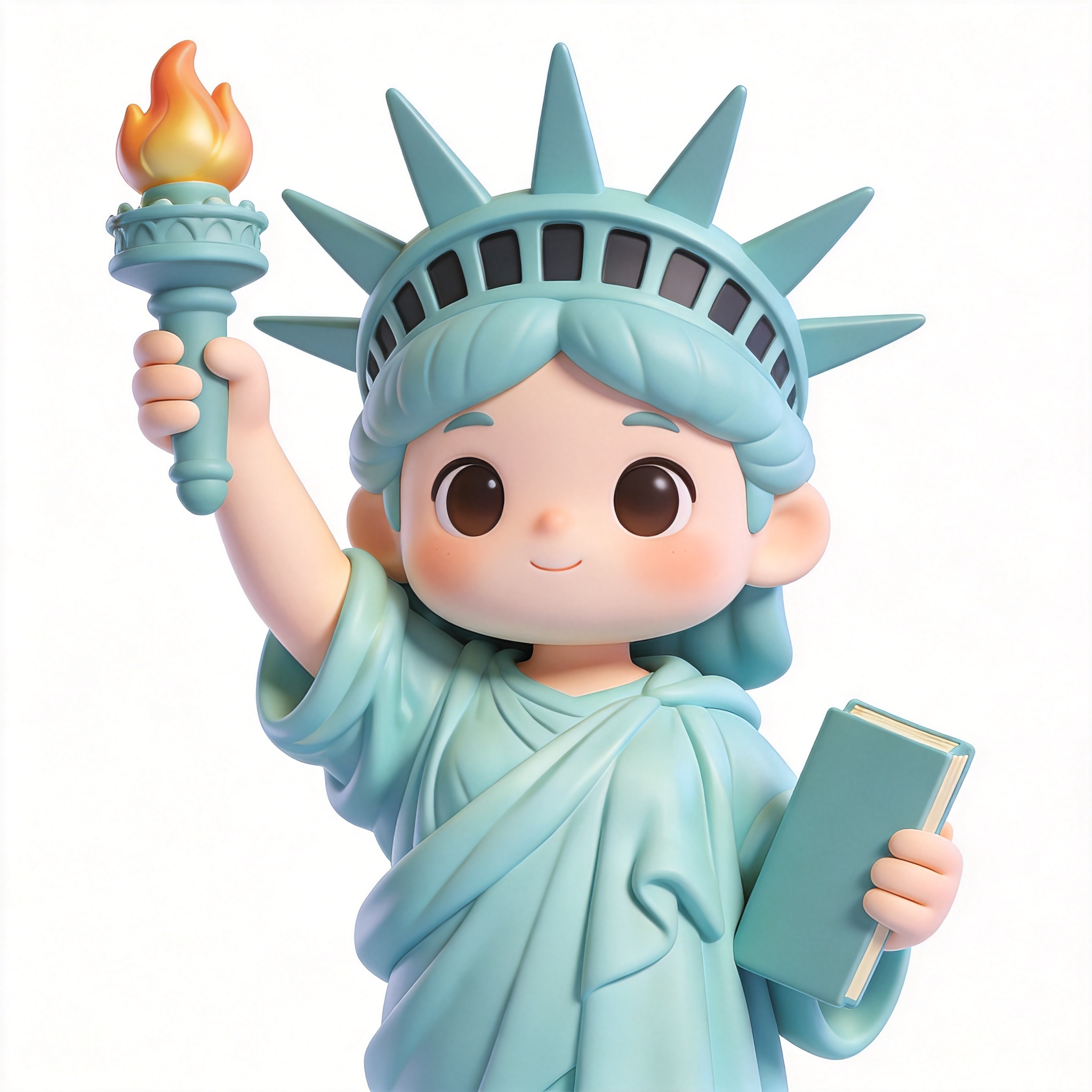 the Statue of Liberty单词图片
