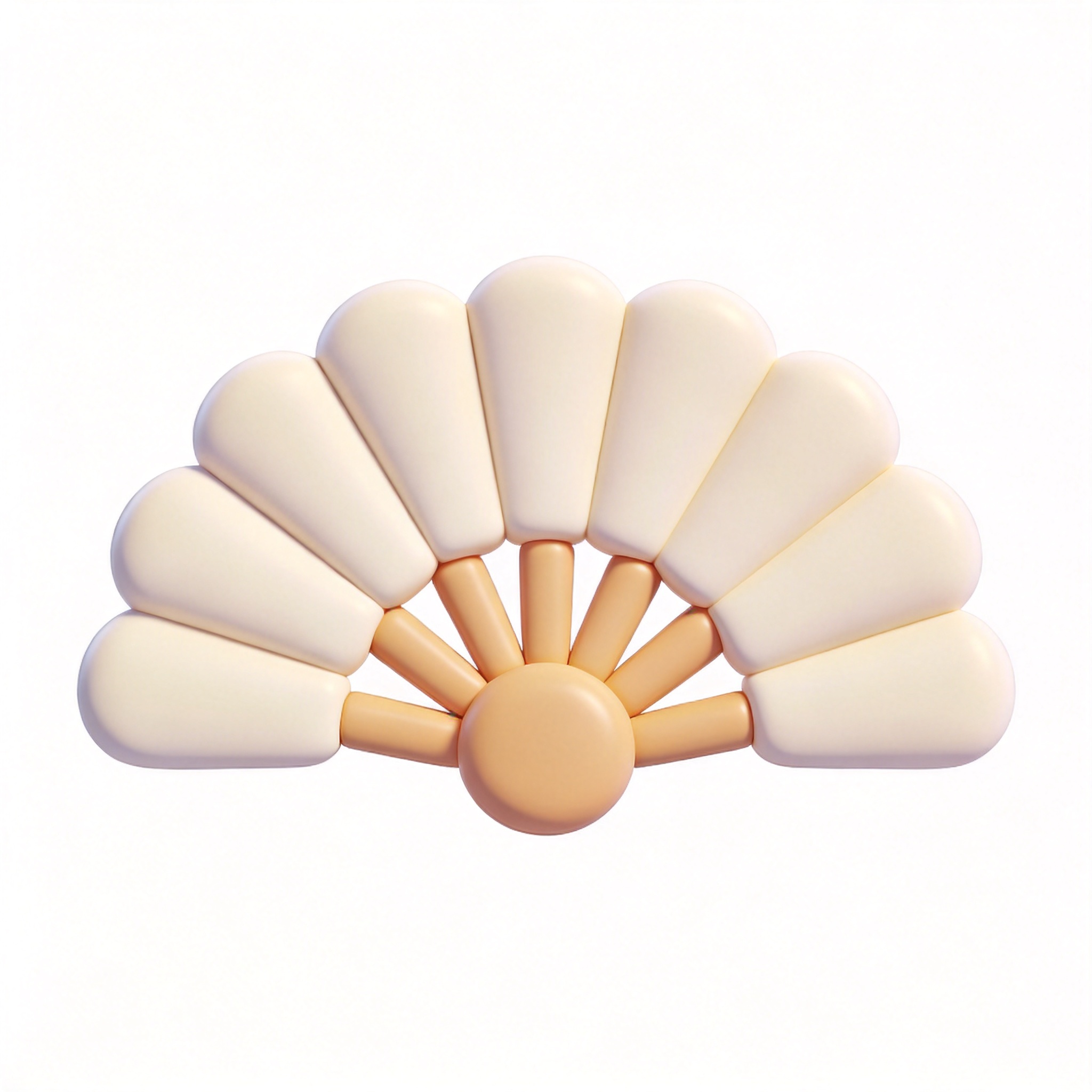 folding fan单词图片