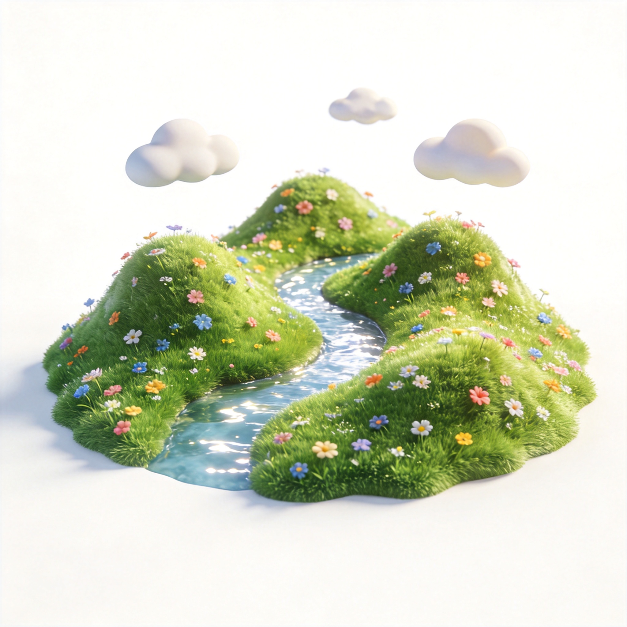 scenery单词图片