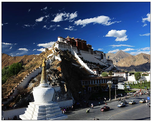 the Potala Palace单词图片