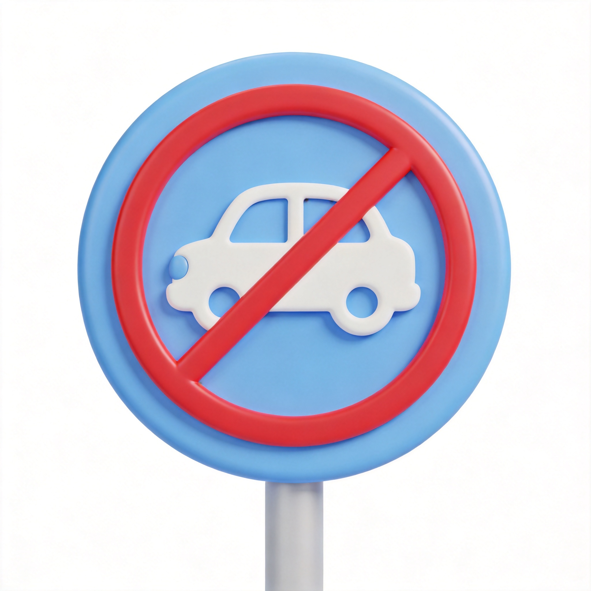 No parking.单词图片