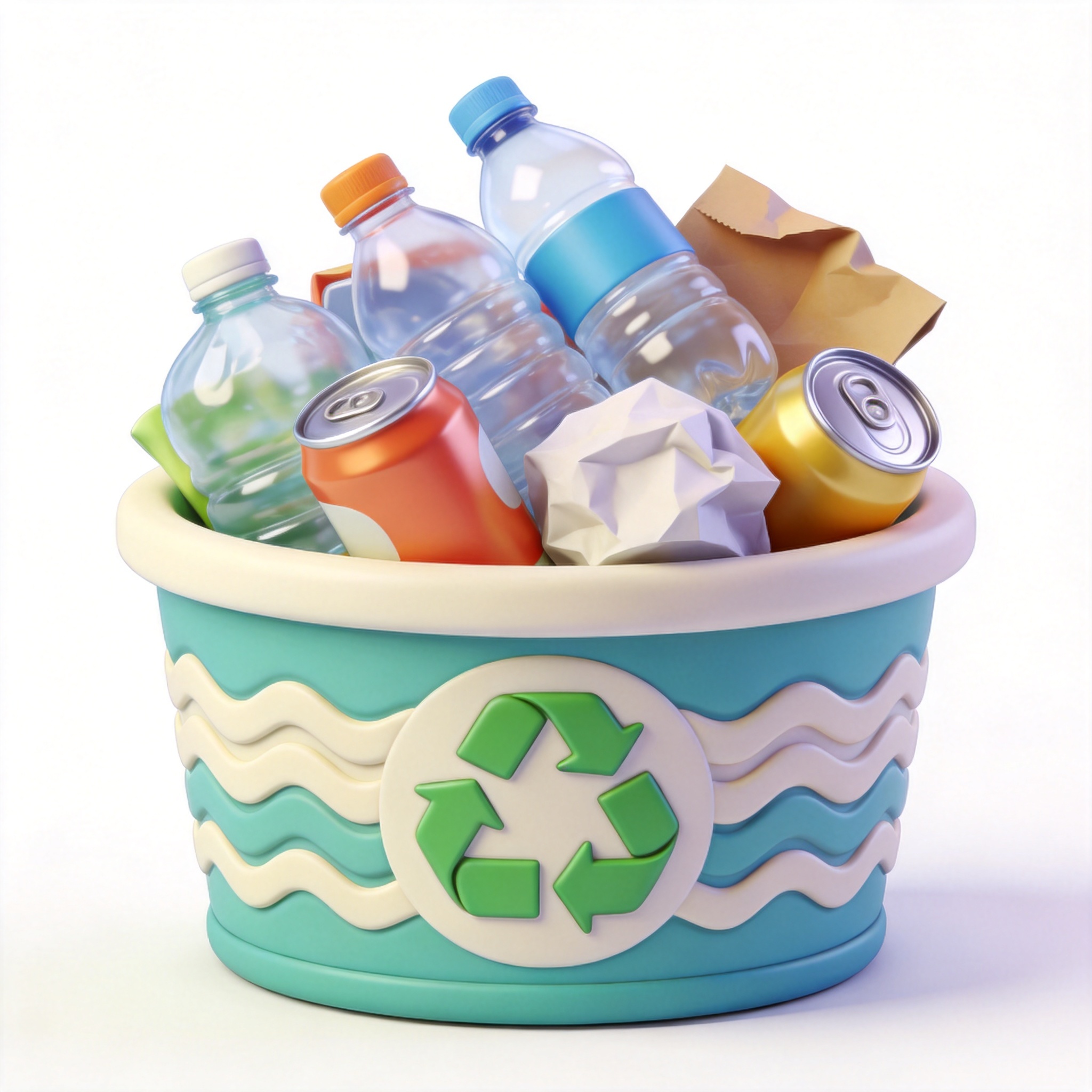 recycling单词图片