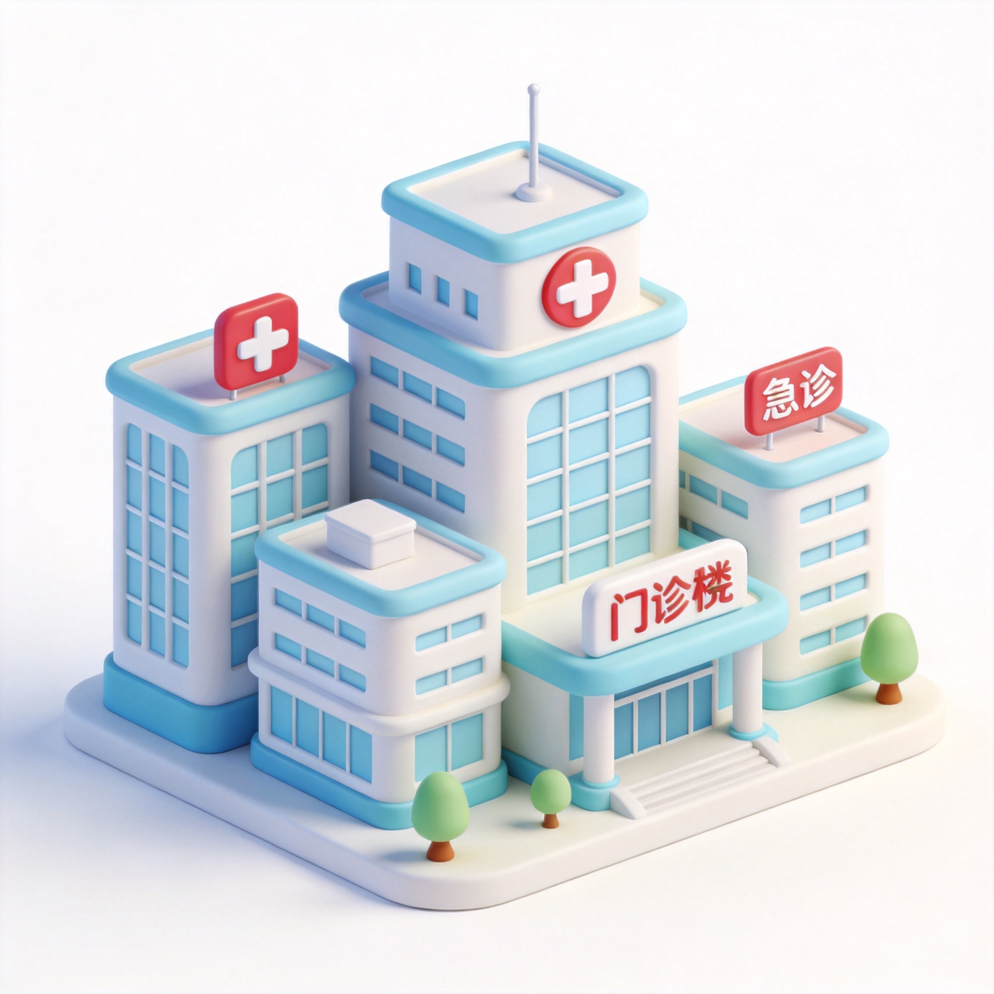hospital单词图片