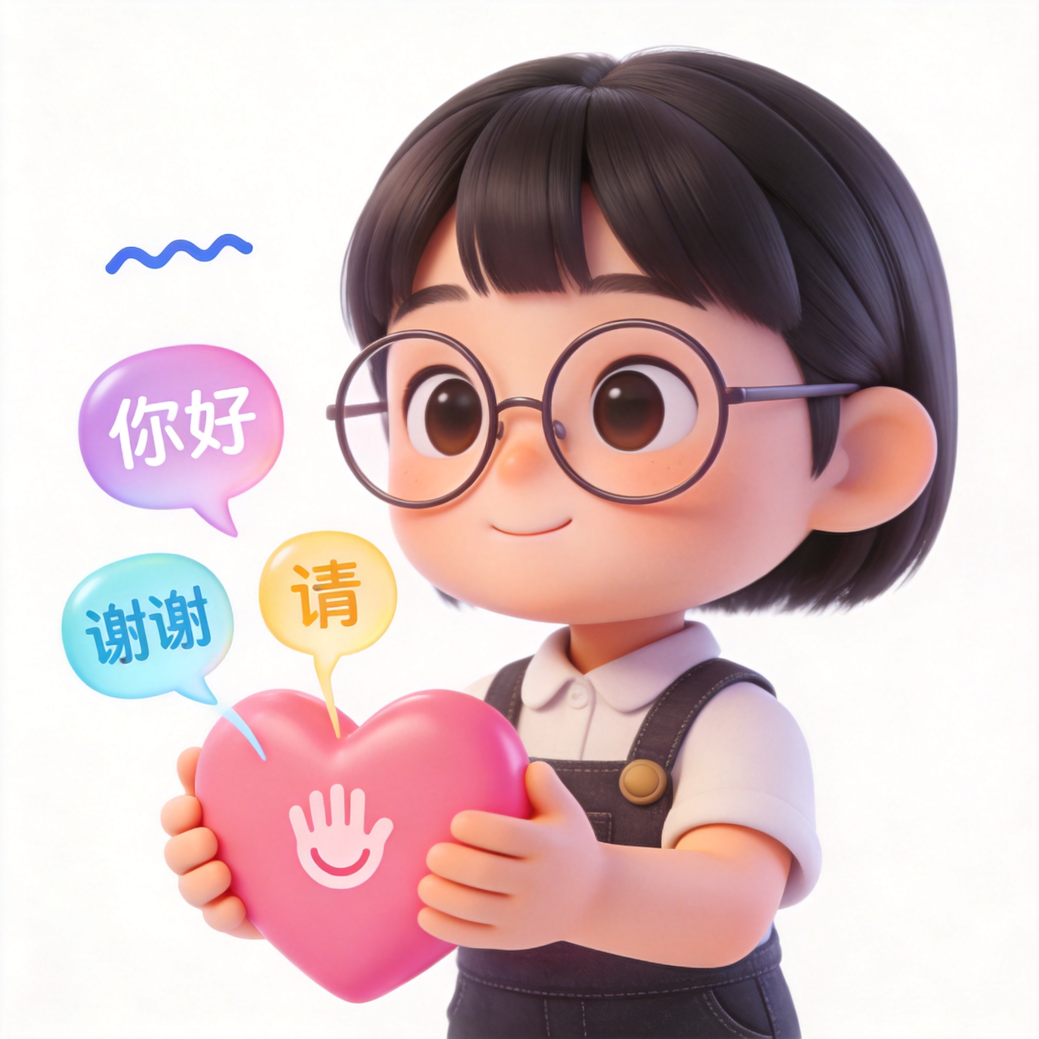 say nice words单词图片