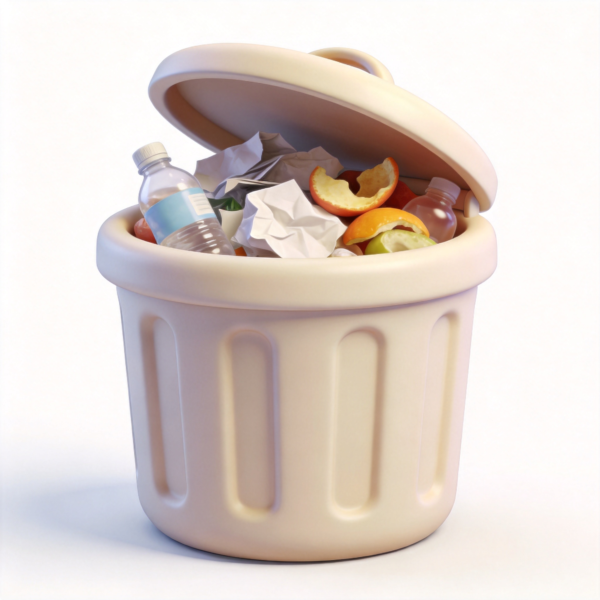 trash单词图片