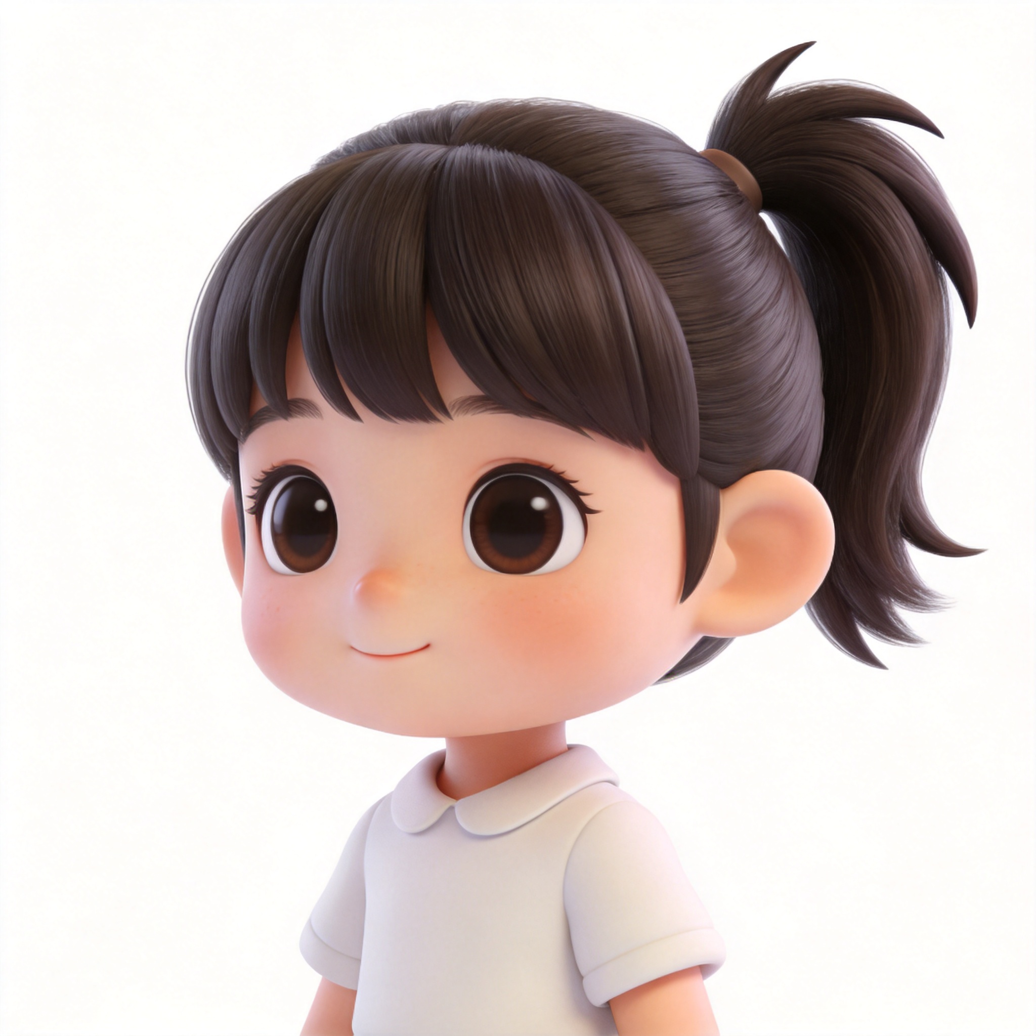 ponytail单词图片