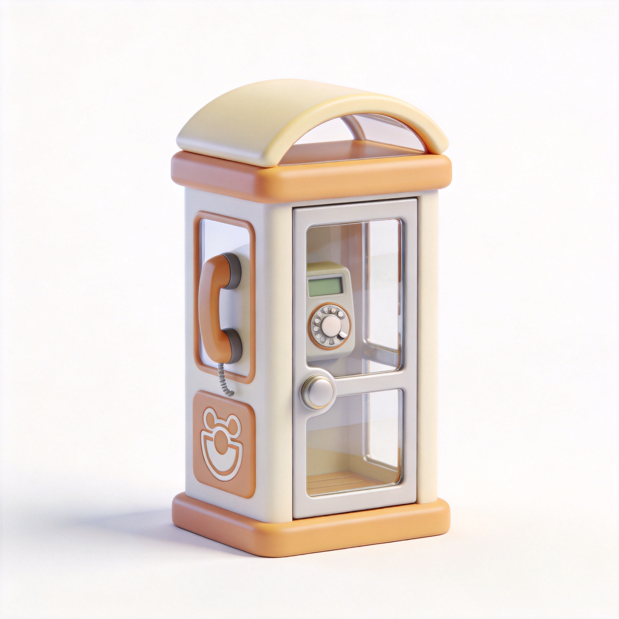 phone box单词图片