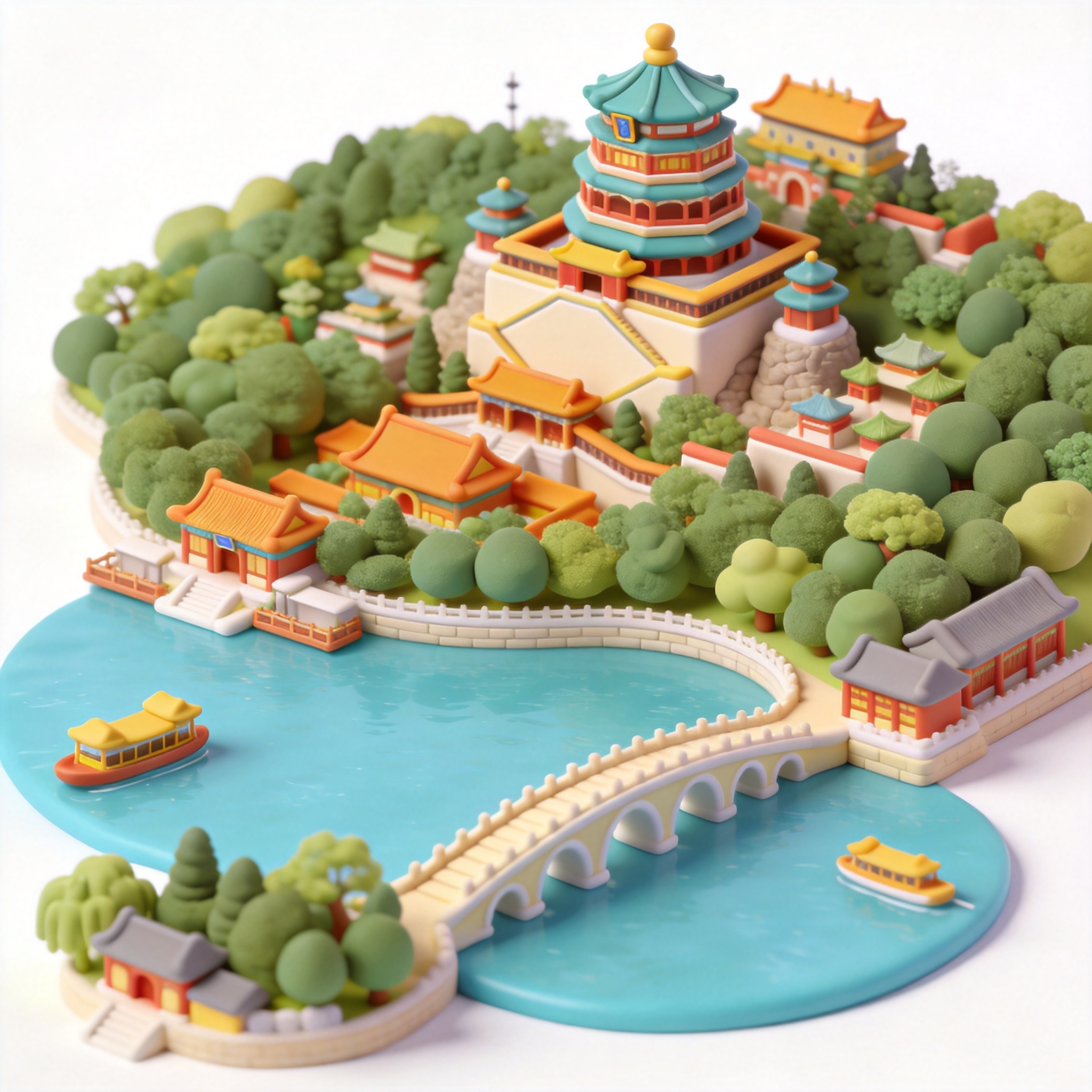 the Summer Palace单词图片