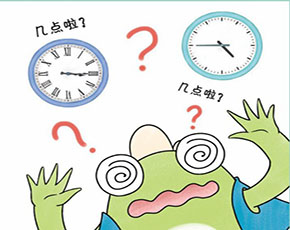 What time is it?单词图片