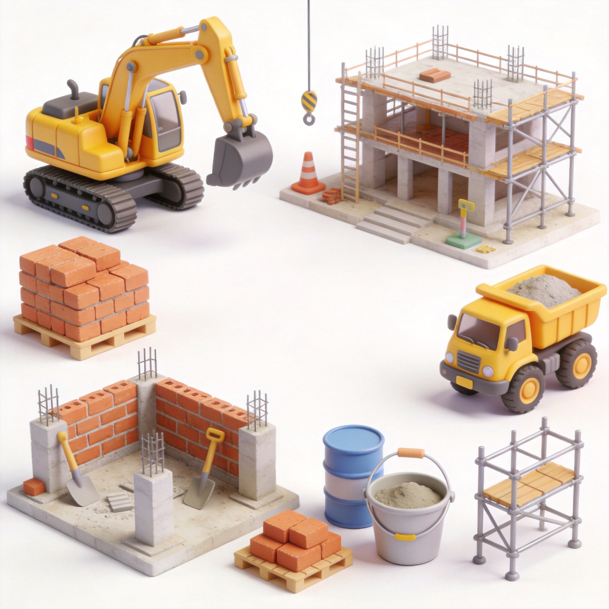 construction单词图片
