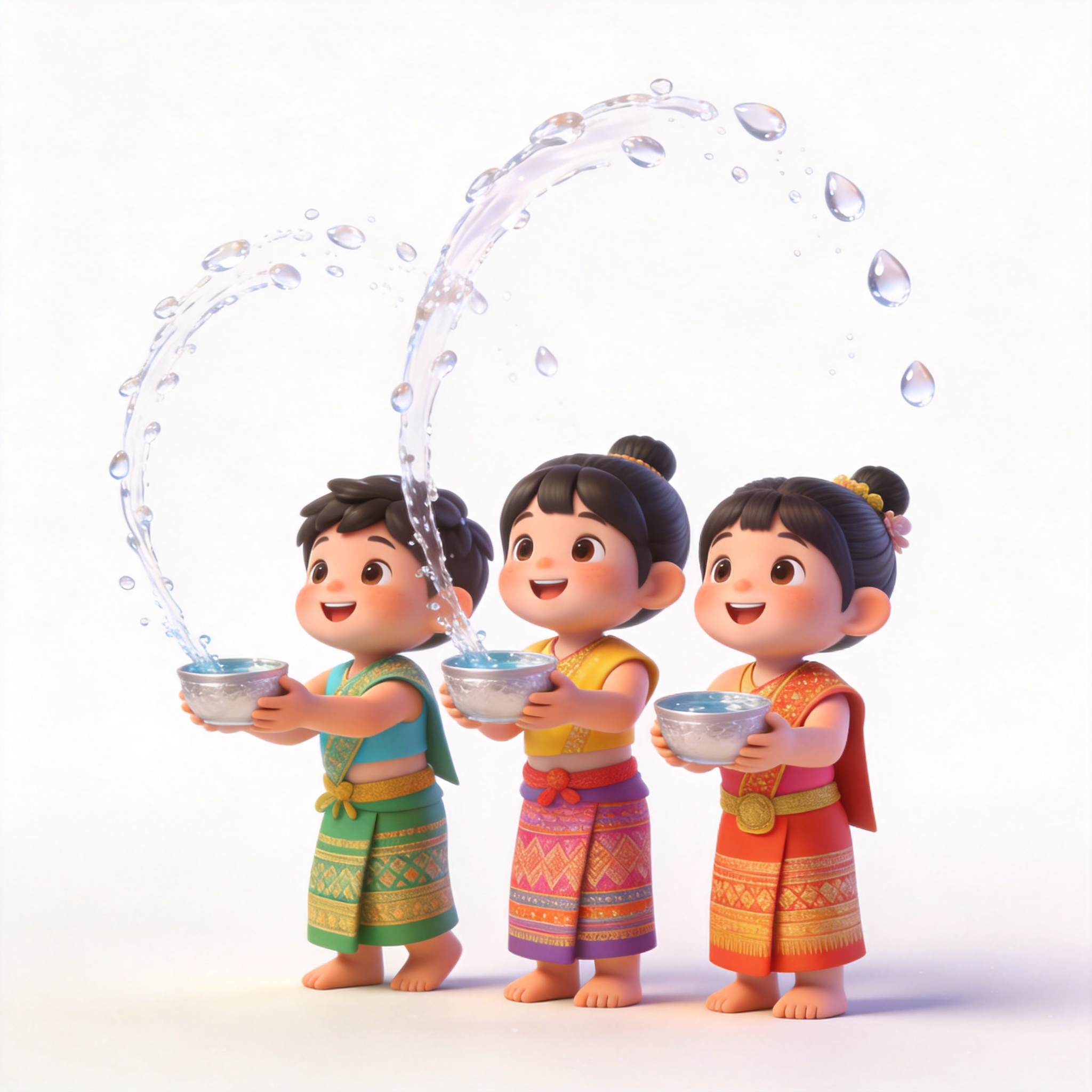 Water-splashing Festival单词图片