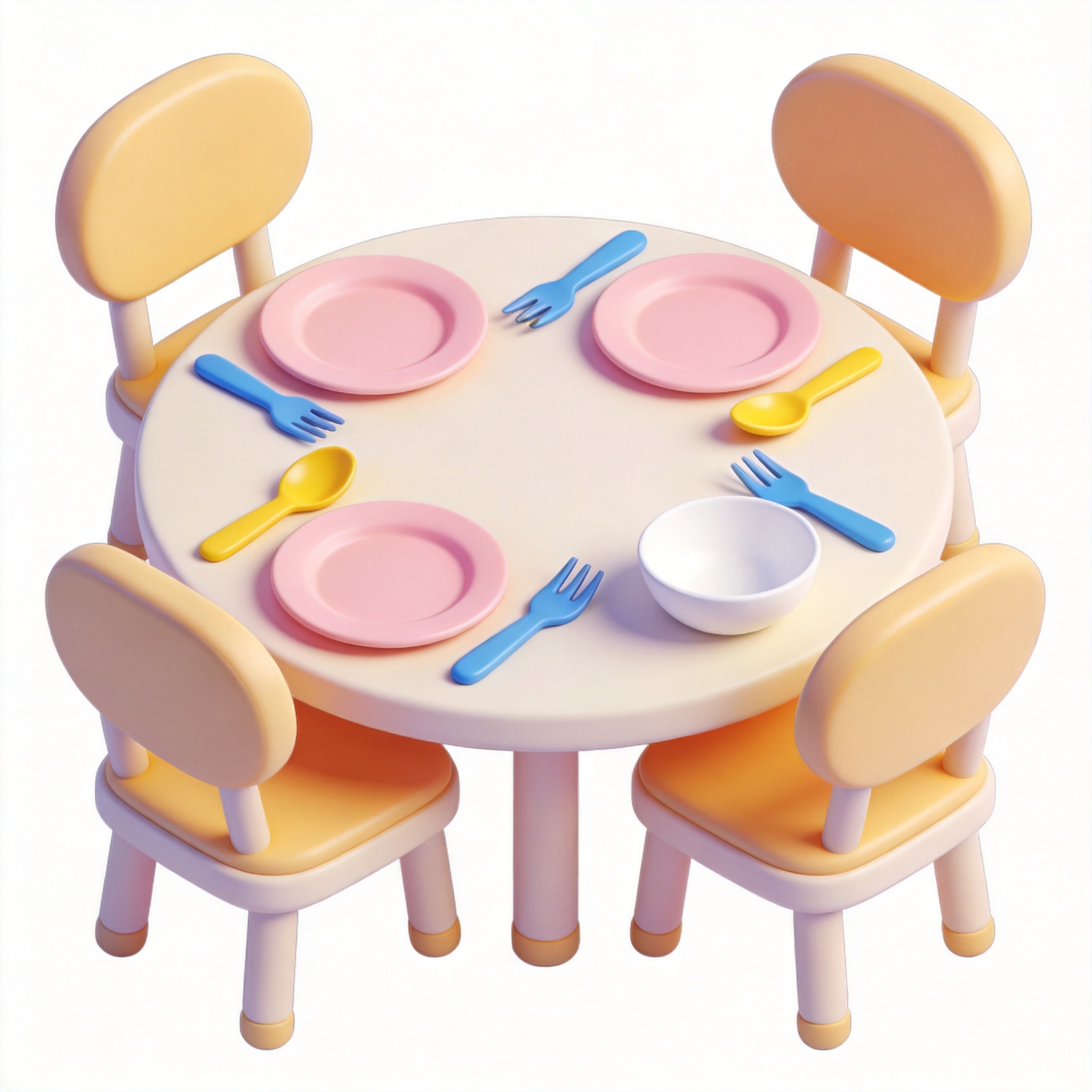 set the table单词图片