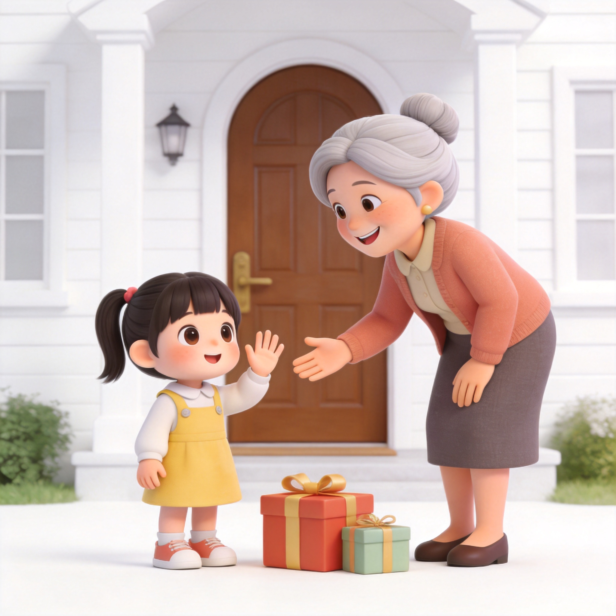 visit my aunt单词图片
