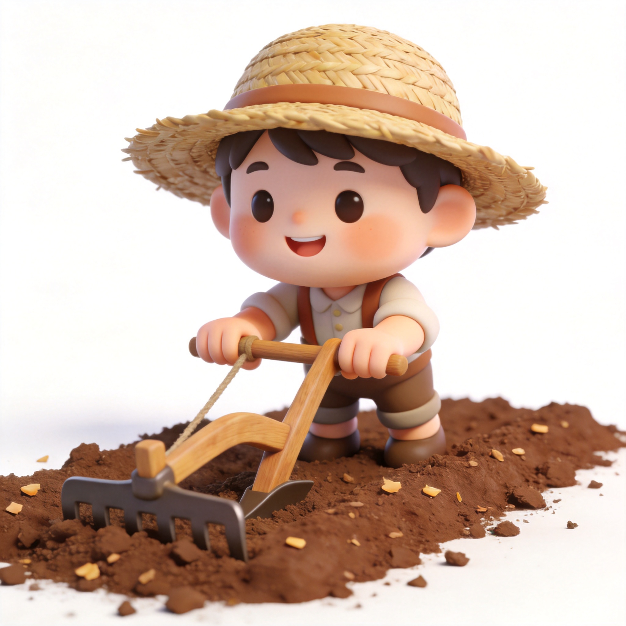 work one's land单词图片