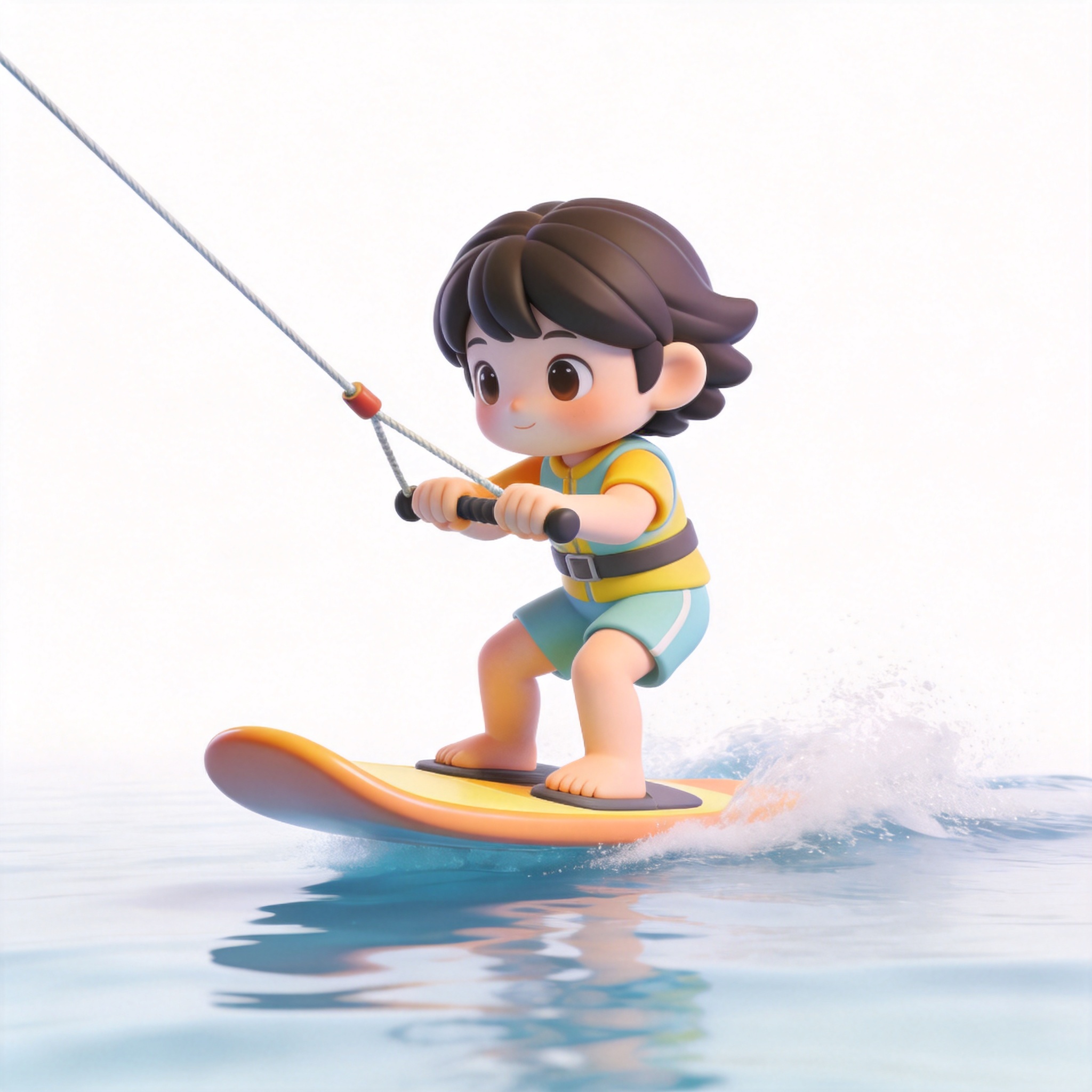 water skiing单词图片