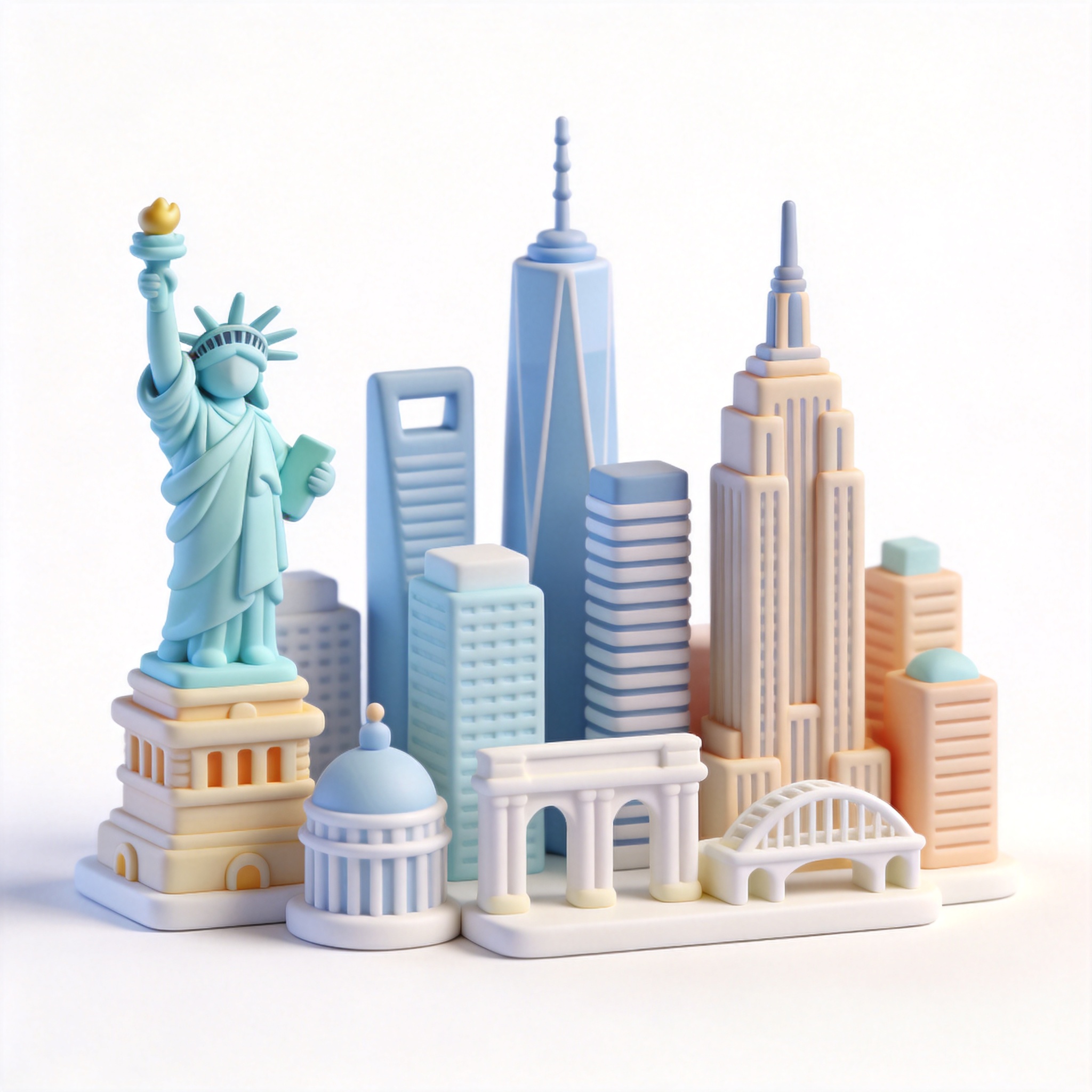 New York单词图片