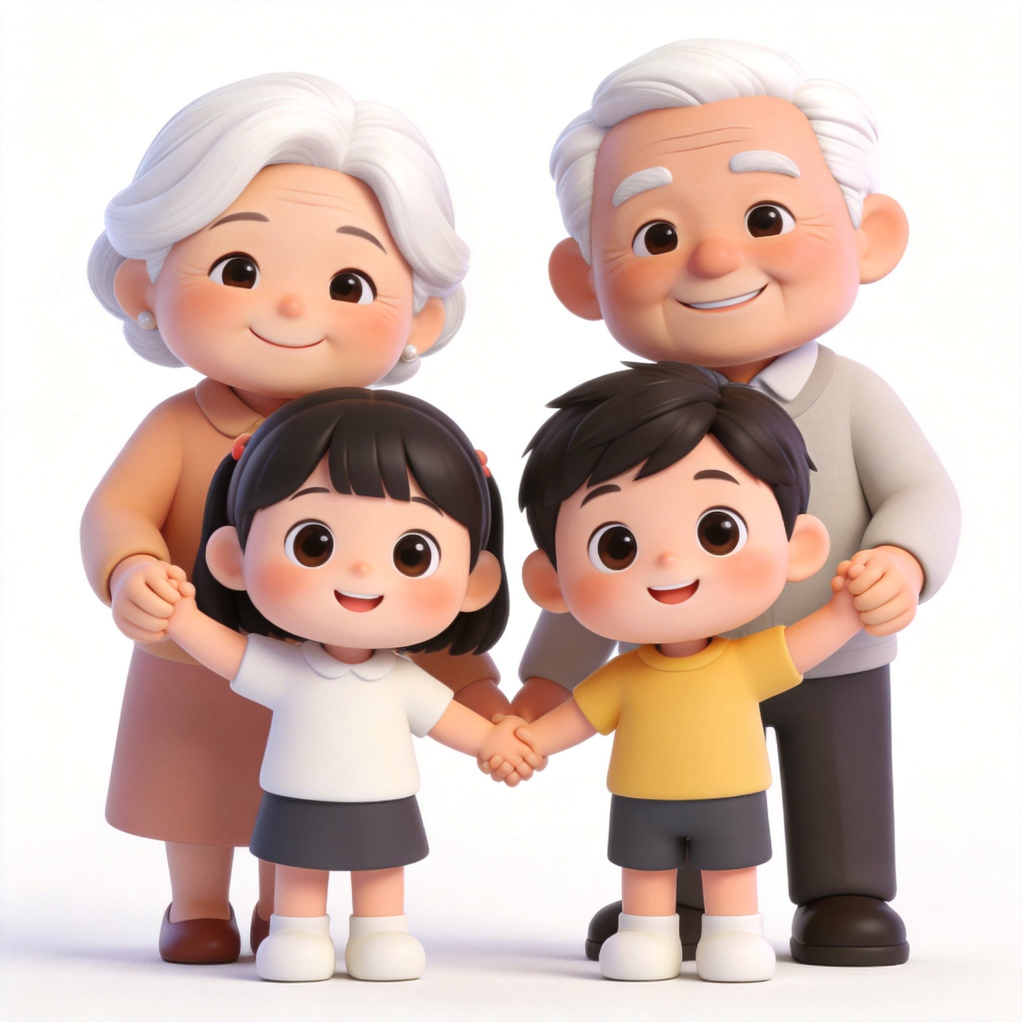 grandchildren单词图片