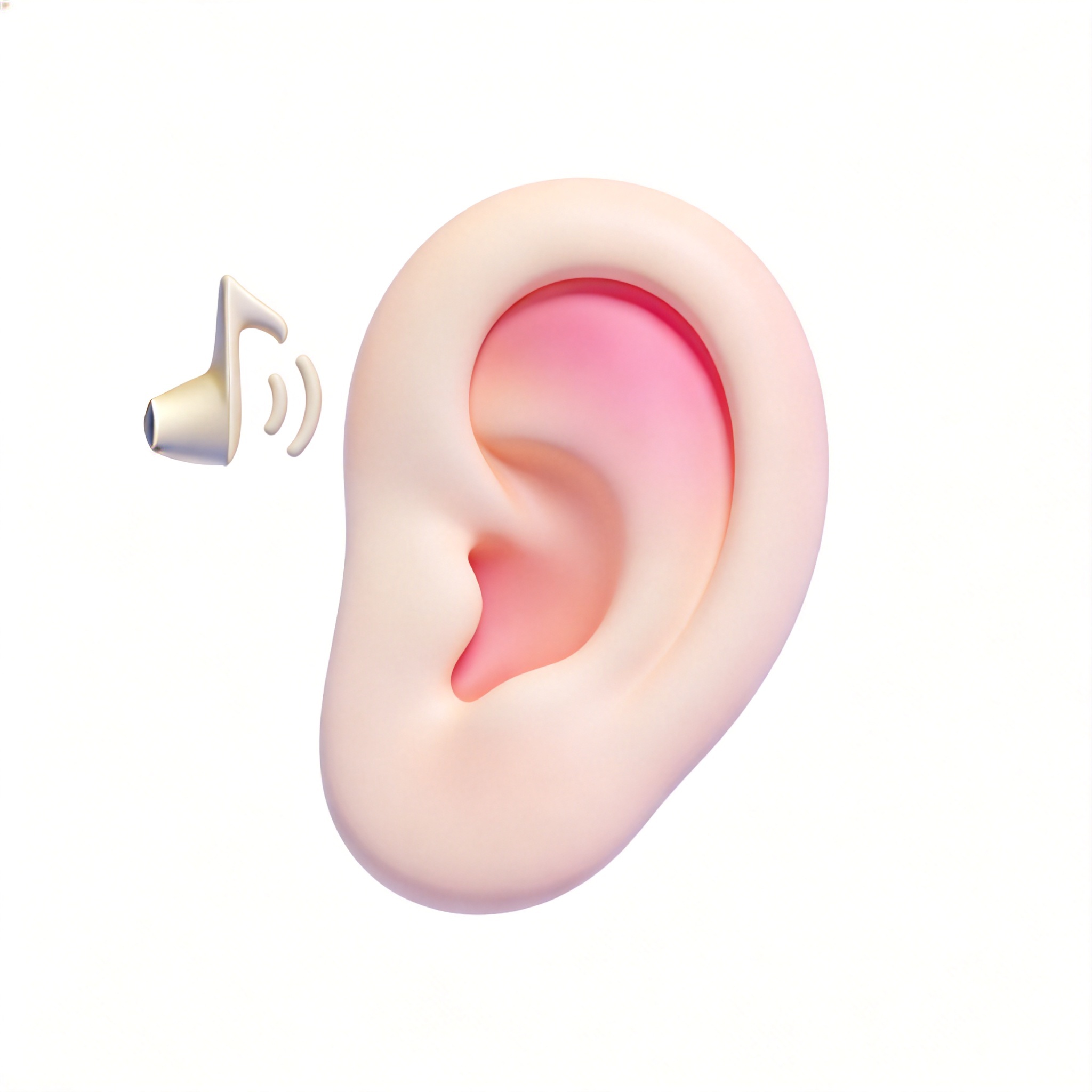 hearing单词图片