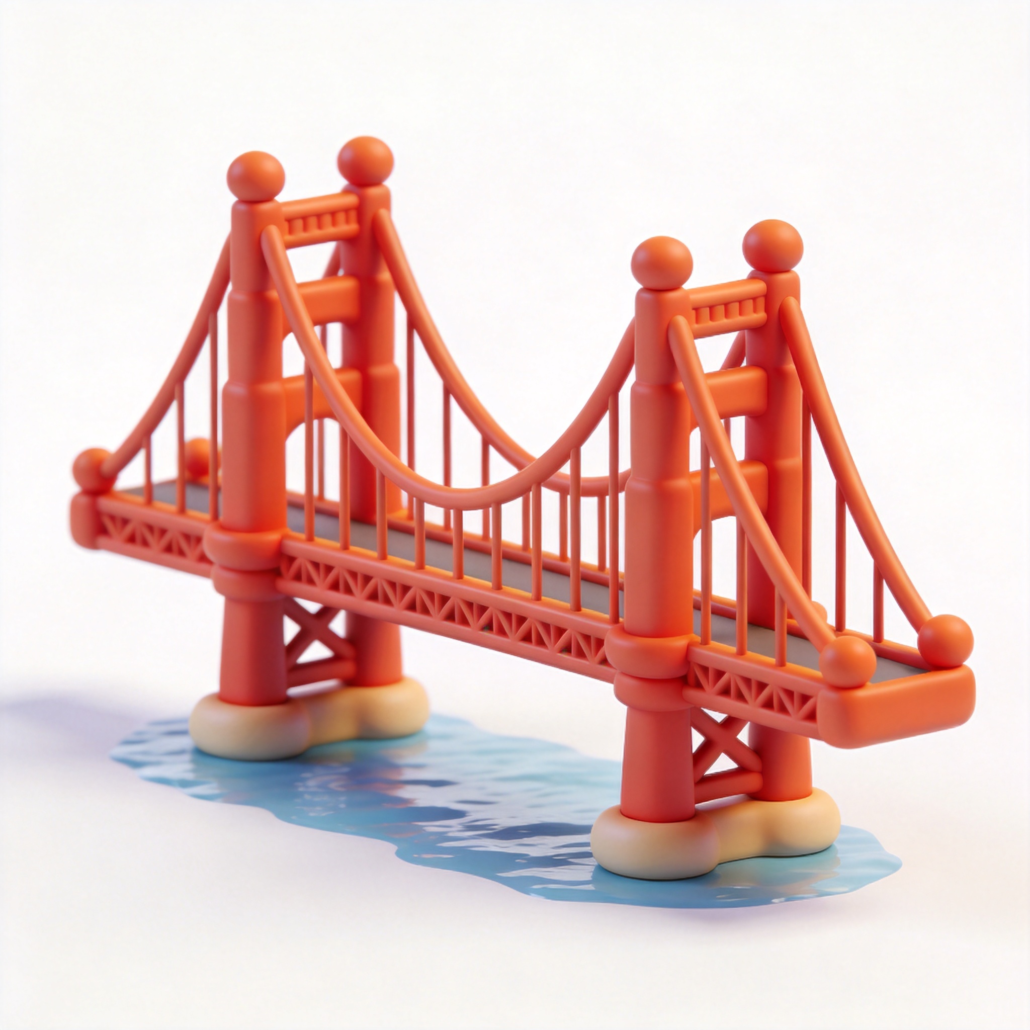 the Golden Gate Bridge单词图片