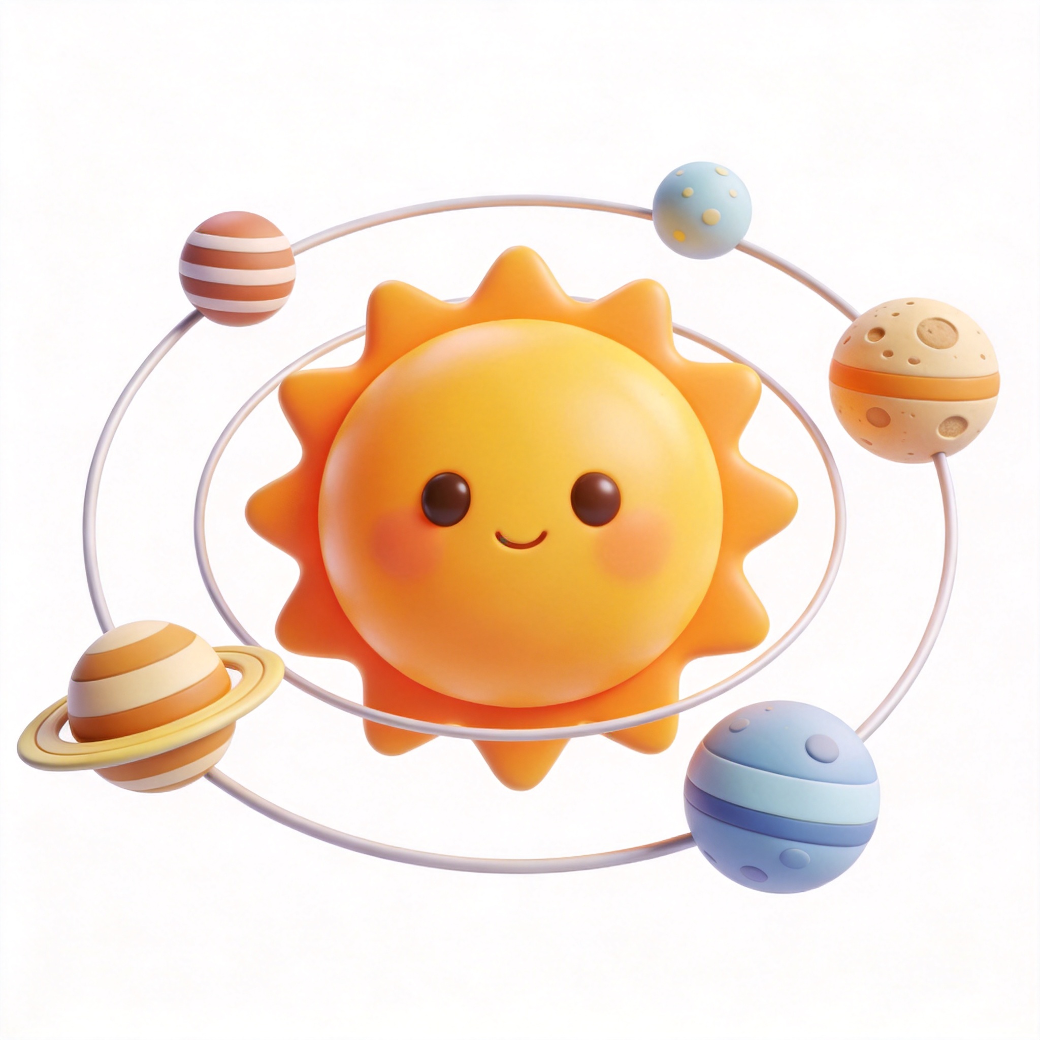 solar system单词图片