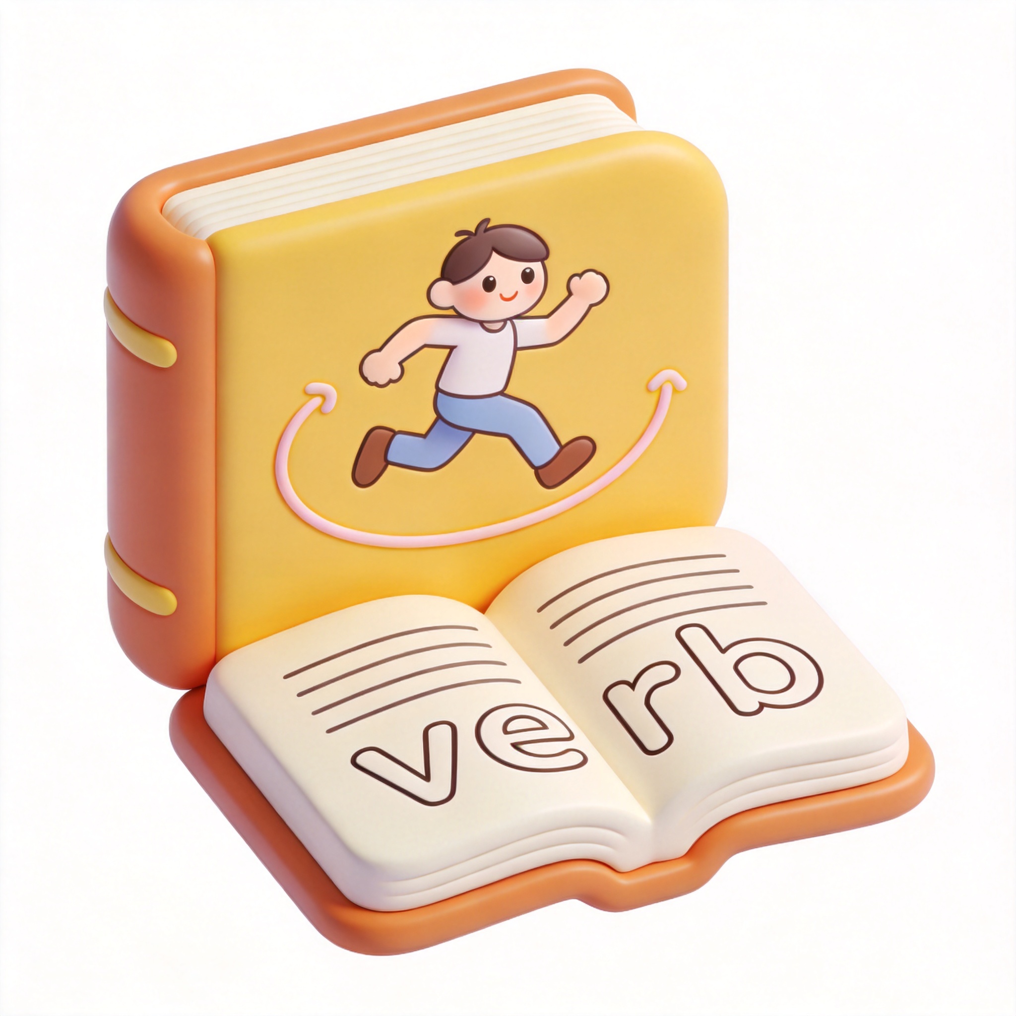 verb单词图片