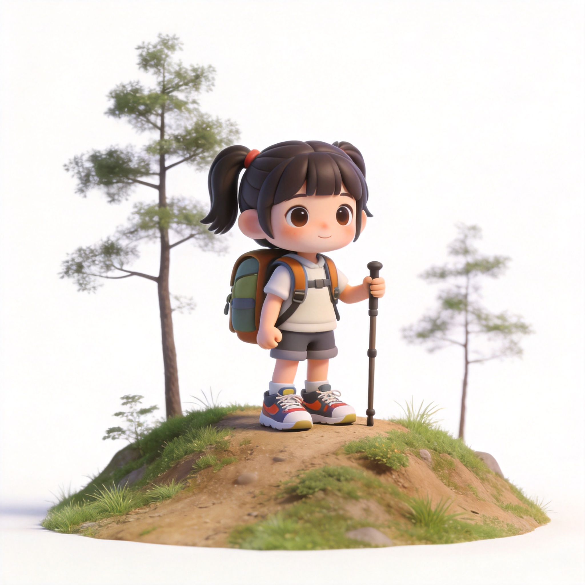 go hiking单词图片