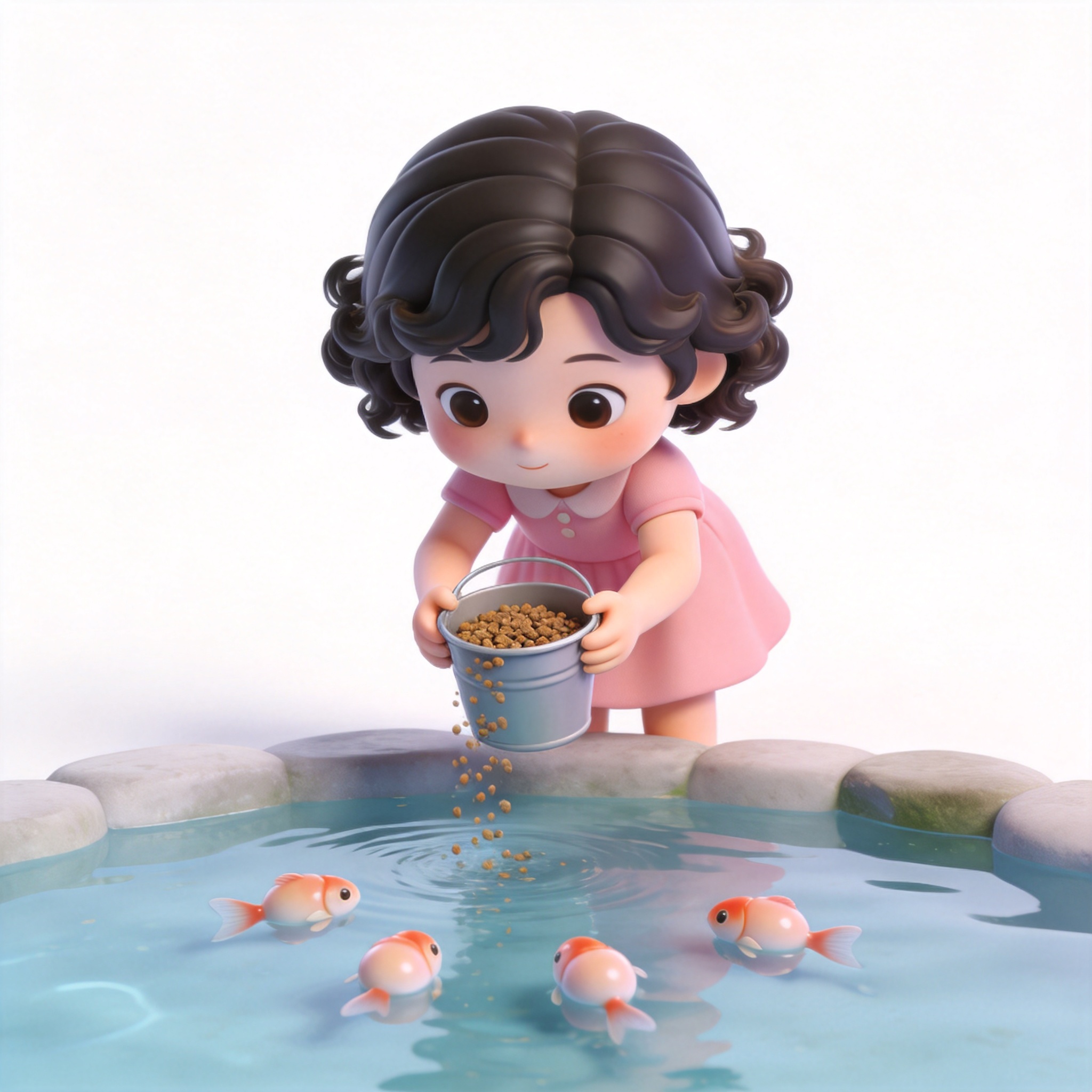 feed the fish单词图片