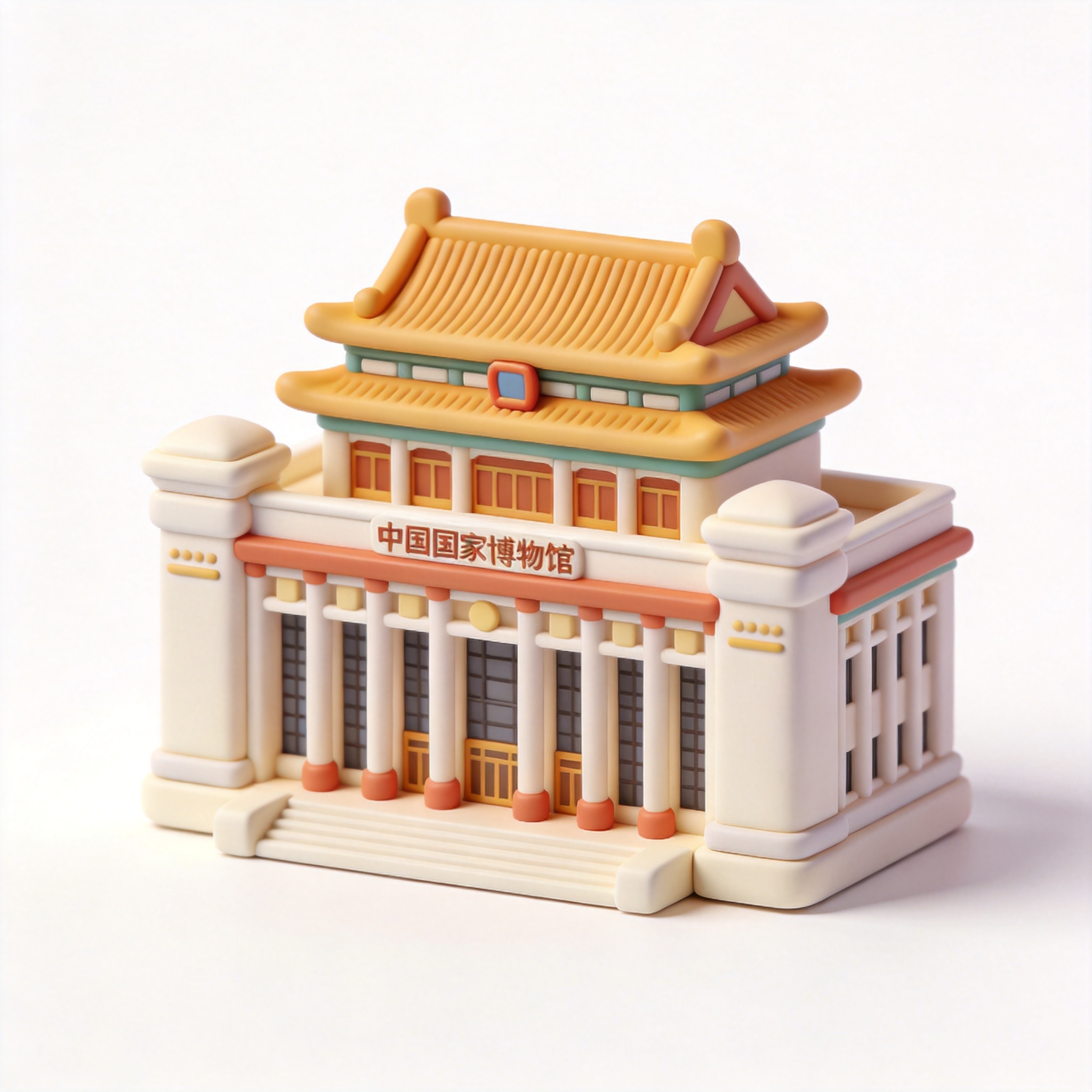 the National Museum of China单词图片