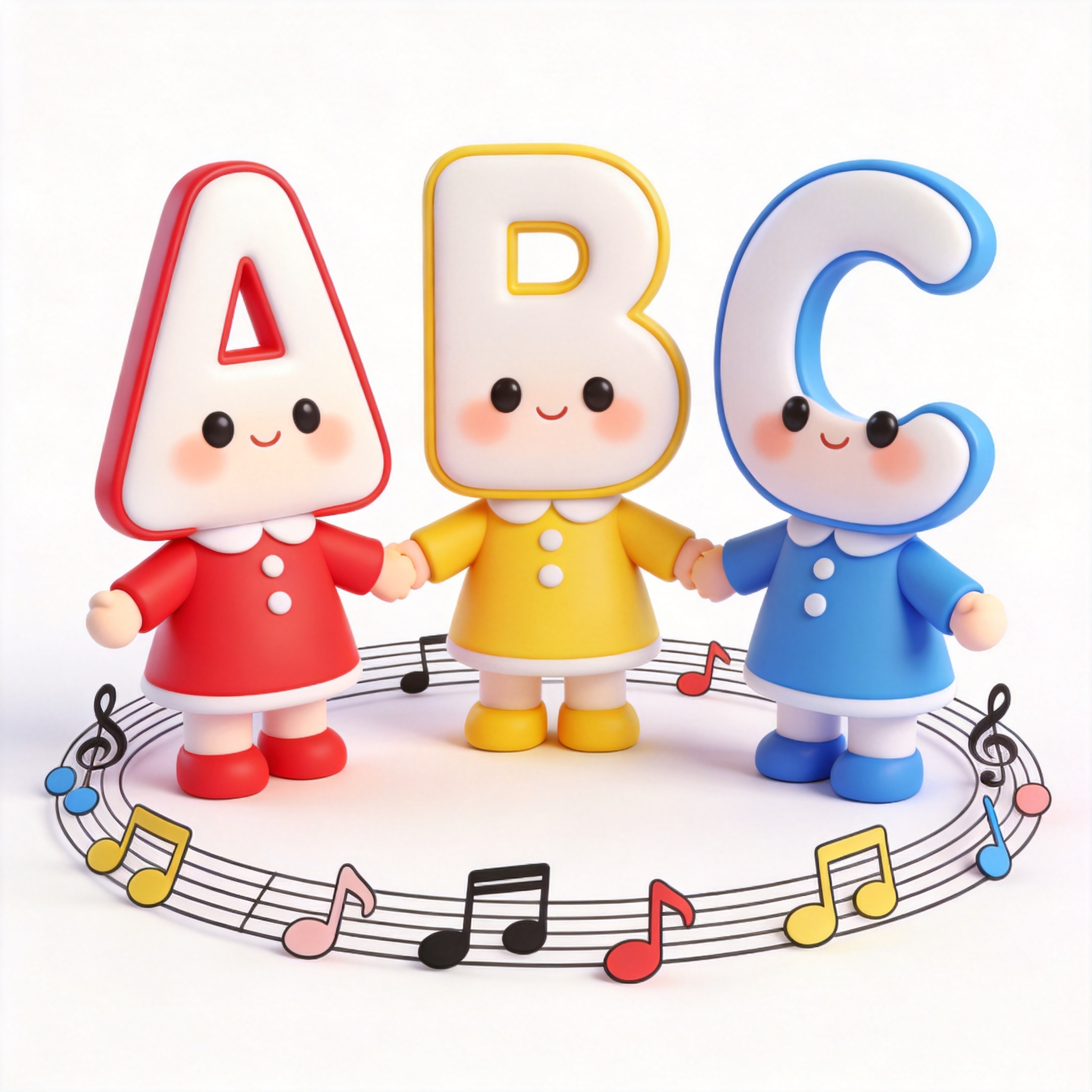 the ABC Song单词图片